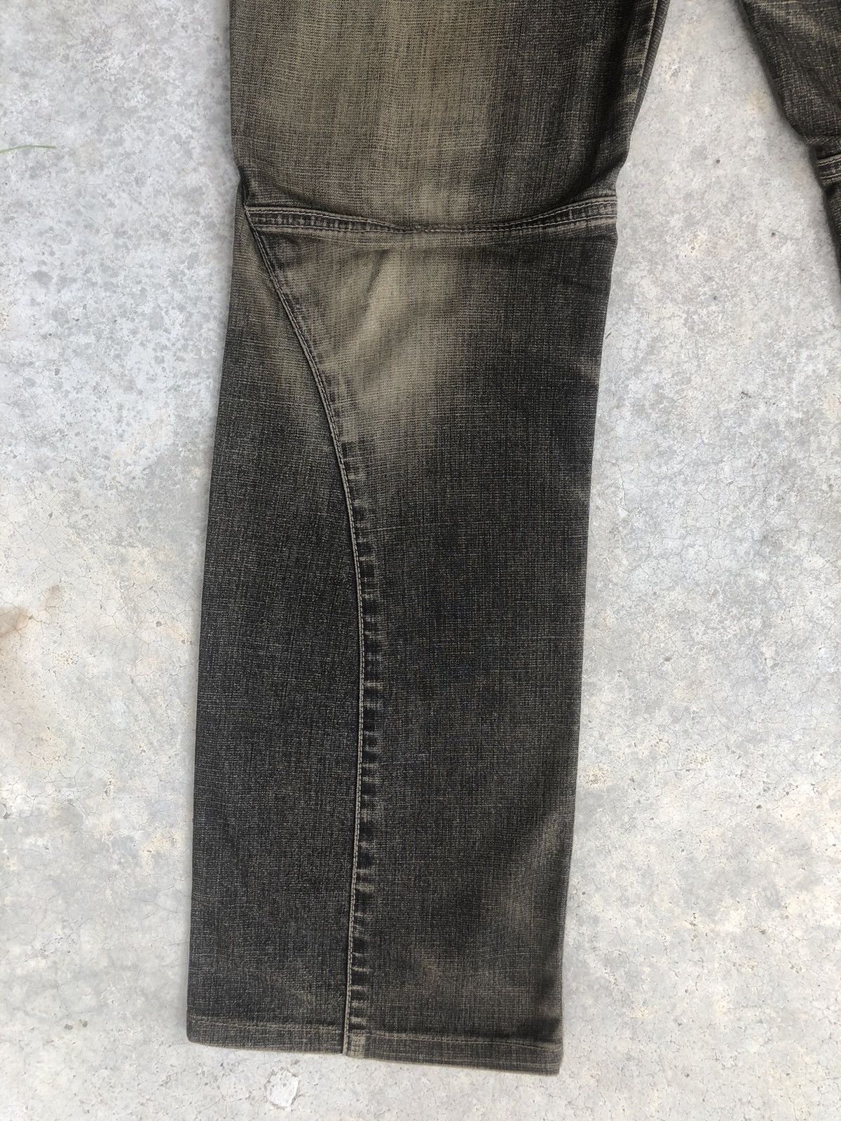 Marithe + Francois Girbaud Vintage Marithe Francois Girbaud Flared Jeans Distressed Size US 30 / EU 46 - 6 Thumbnail