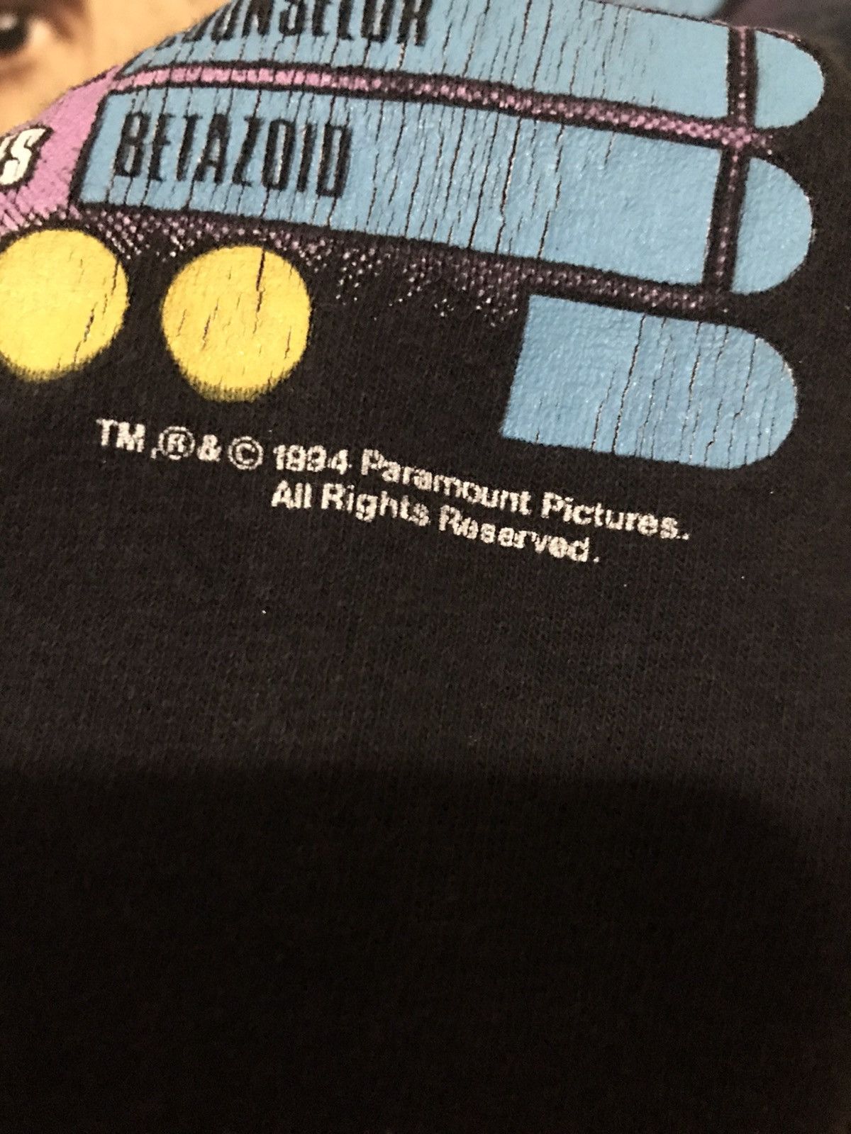 Cartoon Network × Vintage Vintage 90s STAR TREK ‘ Tron’ Movie Tee Shirt Size US XL / EU 56 / 4 - 5 Thumbnail