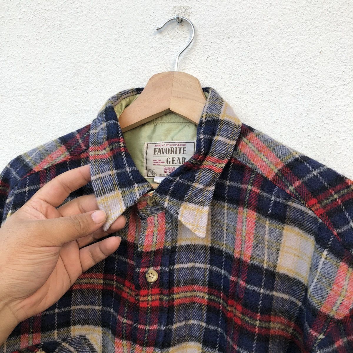 Flannel VINTAGE FAVORITE GEAR FLANNEL TARTAN DESIGN Size US M / EU 48-50 / 2 - 7 Thumbnail