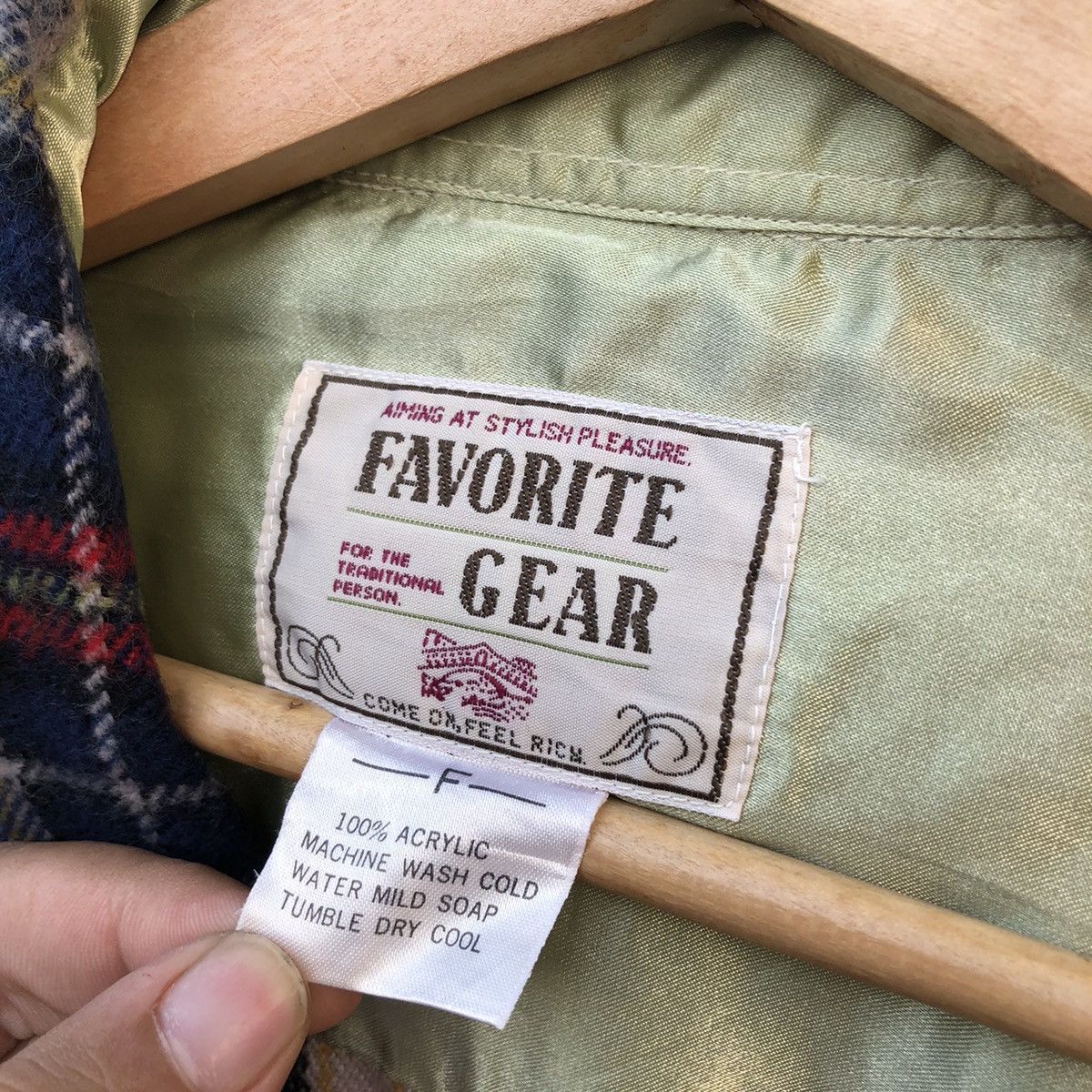 Flannel VINTAGE FAVORITE GEAR FLANNEL TARTAN DESIGN Size US M / EU 48-50 / 2 - 12 Thumbnail