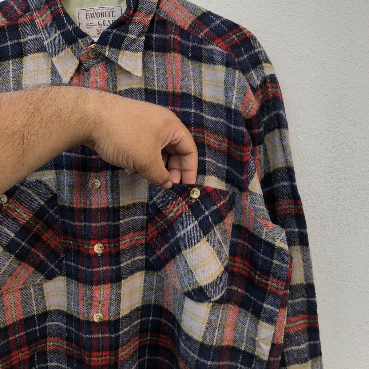 Flannel VINTAGE FAVORITE GEAR FLANNEL TARTAN DESIGN Size US M / EU 48-50 / 2 - 5 Thumbnail