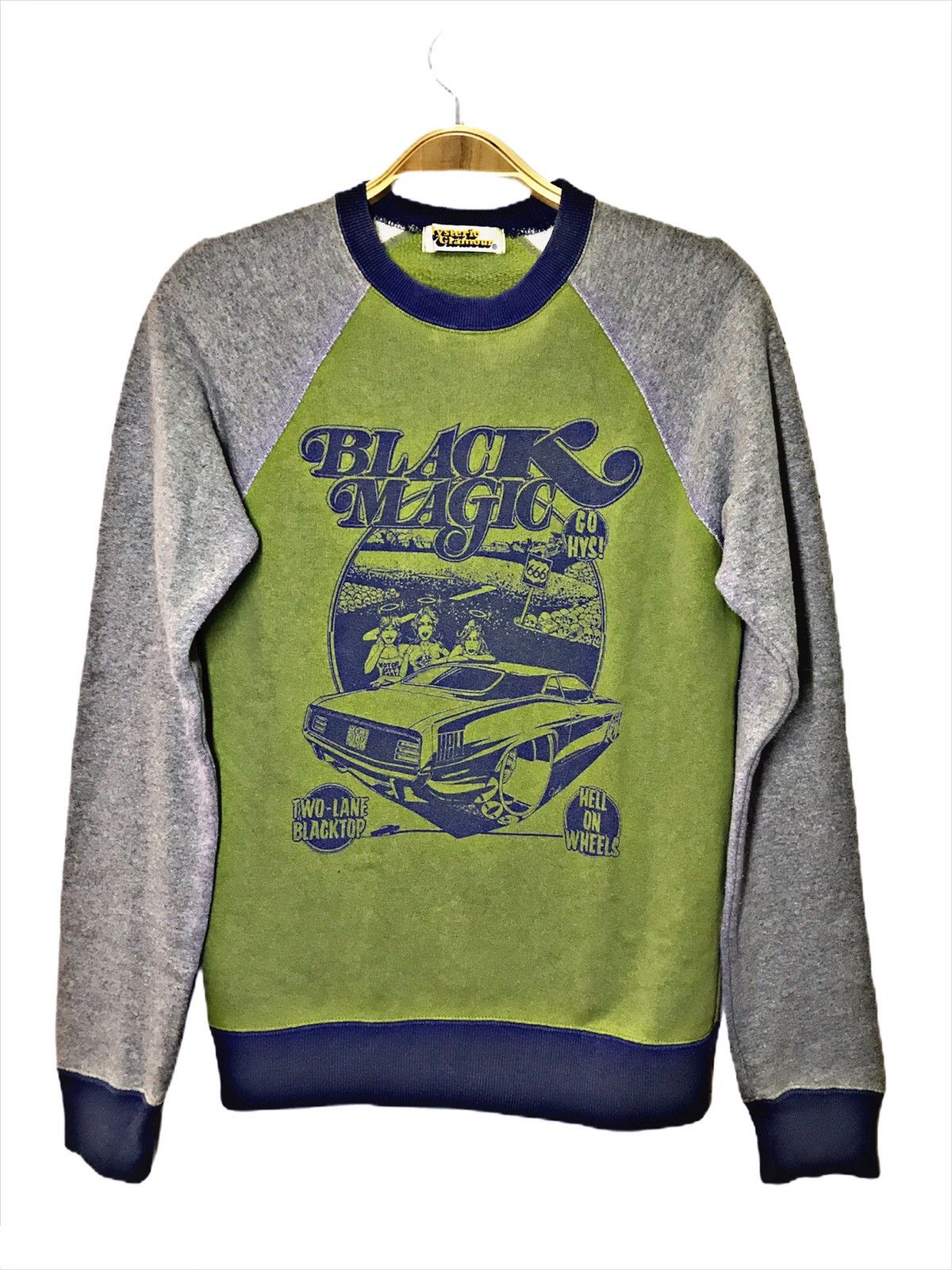 Hysteric Glamour × Japanese Brand Hysteric Glamour ’Black Magic’ Crewneck Sweat Shirt Size US S / EU 44-46 / 1 - 1 Thumbnail