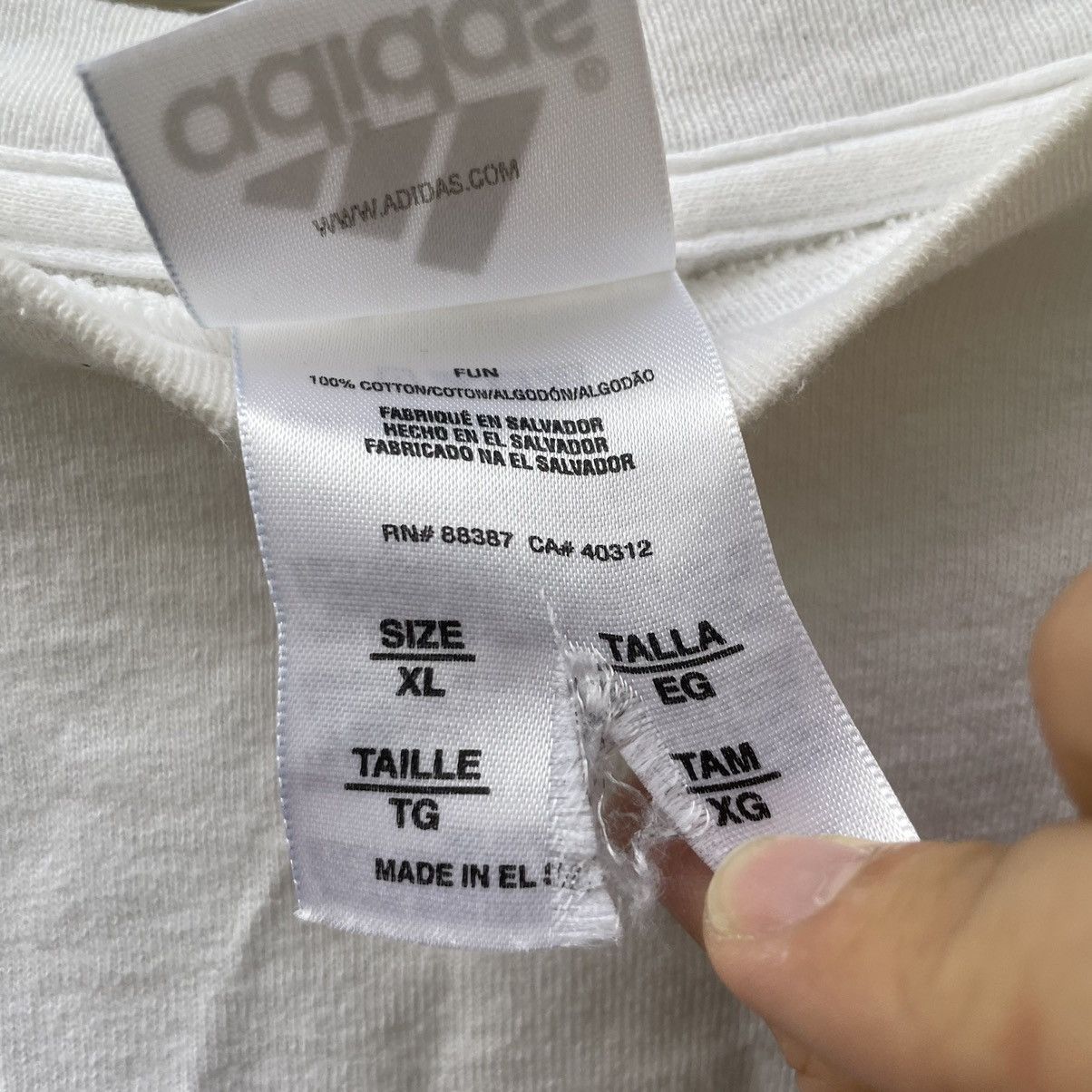 Adidas × Vintage y2k adidas l/s t Size US XL / EU 56 / 4 - 4 Thumbnail