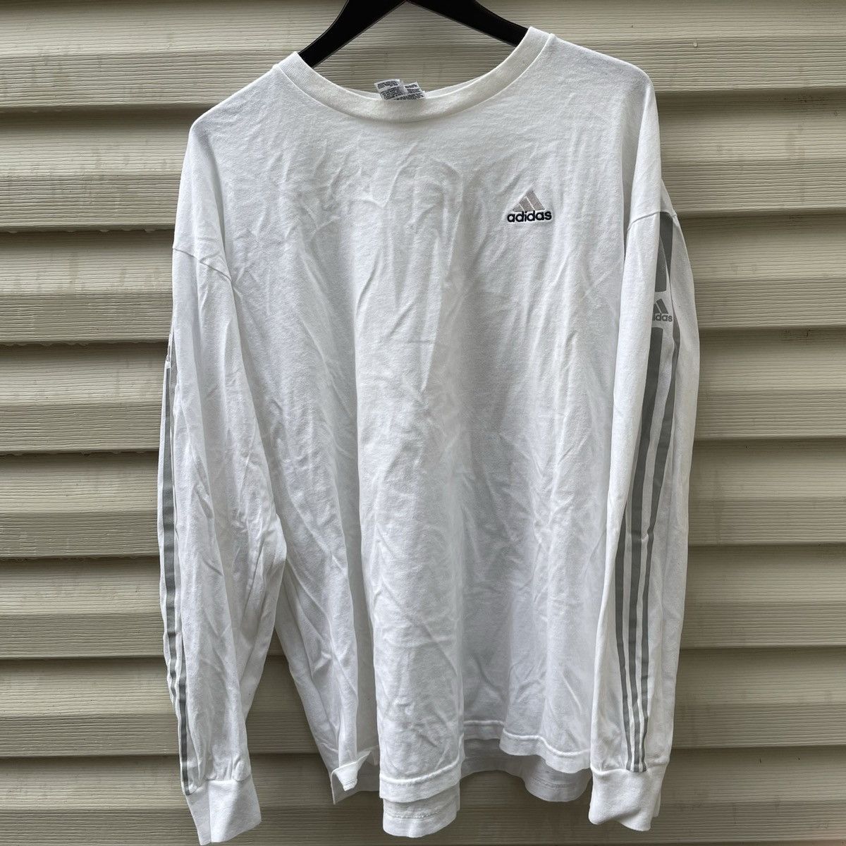 Adidas × Vintage y2k adidas l/s t Size US XL / EU 56 / 4 - 1 Thumbnail
