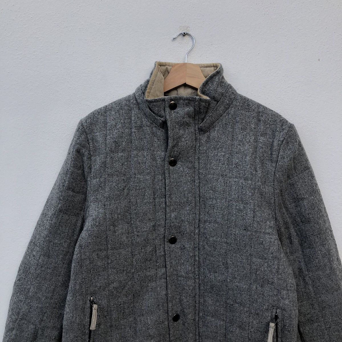 Japanese Brand QUILTED LIGHT PUFFER JACKET FINAL BASIC Size US L / EU 52-54 / 3 - 3 Thumbnail