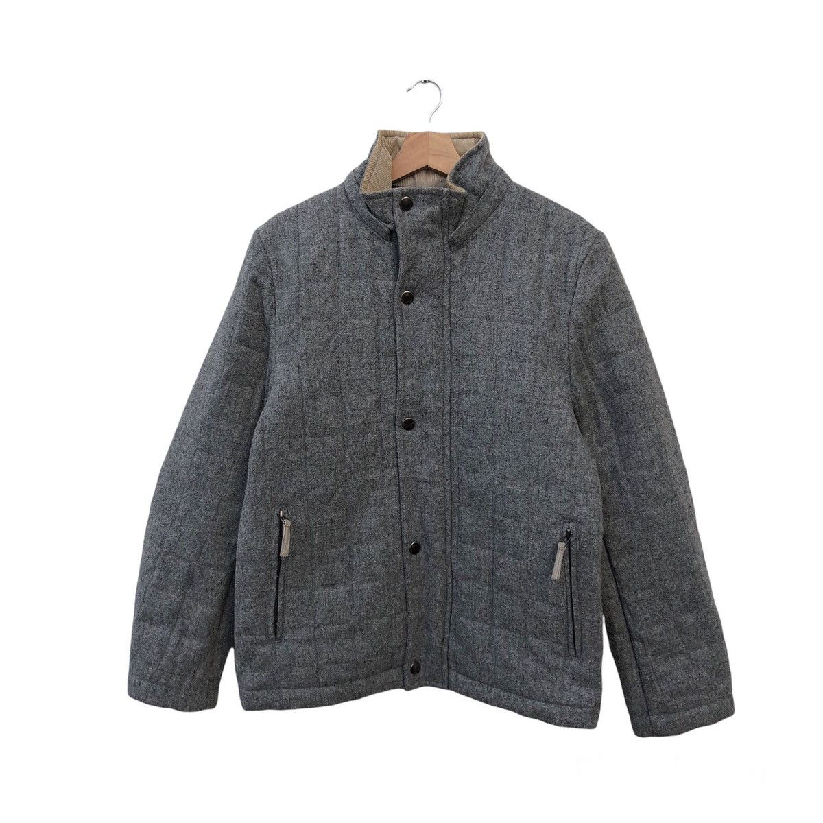 Japanese Brand QUILTED LIGHT PUFFER JACKET FINAL BASIC Size US L / EU 52-54 / 3 - 1 Thumbnail