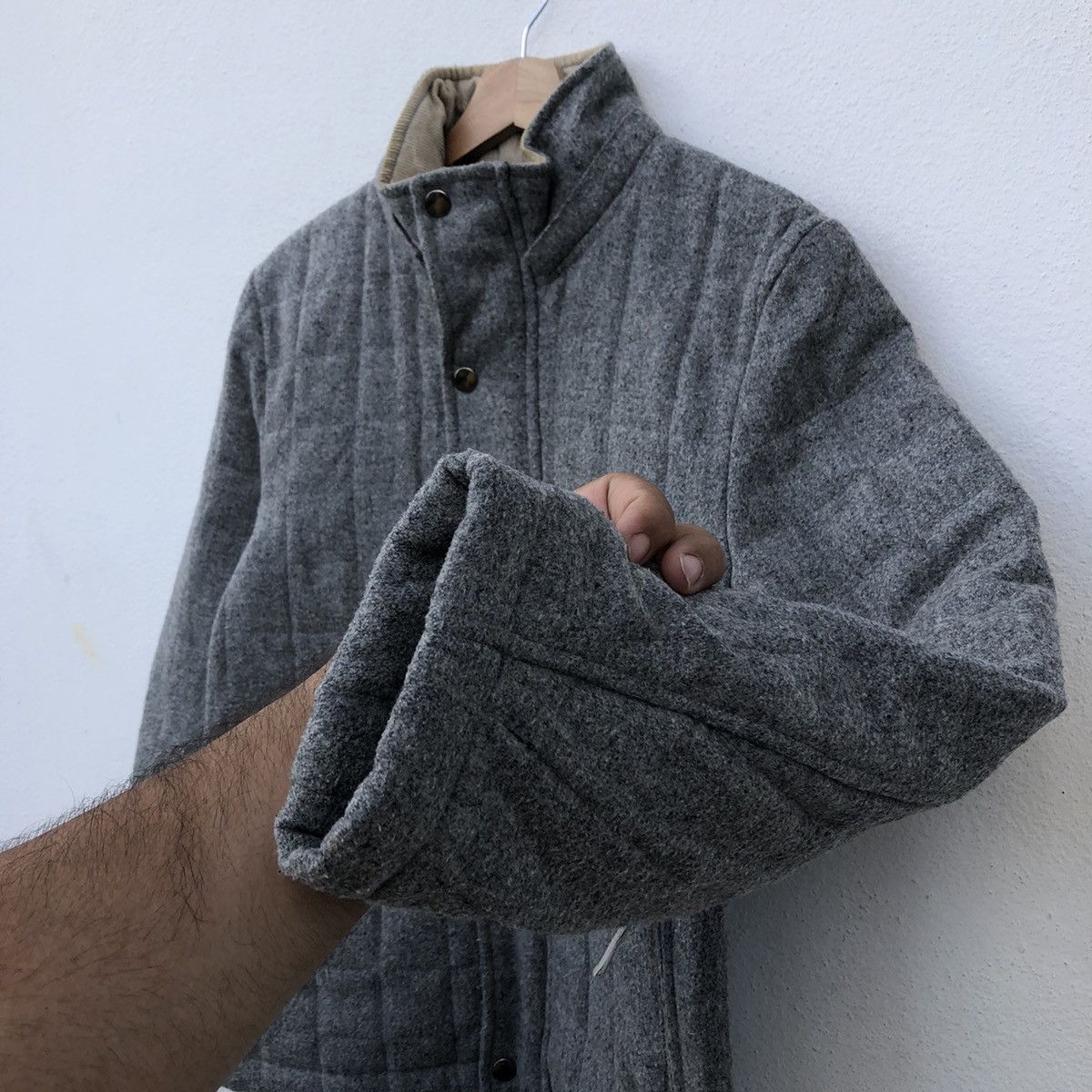 Japanese Brand QUILTED LIGHT PUFFER JACKET FINAL BASIC Size US L / EU 52-54 / 3 - 6 Thumbnail
