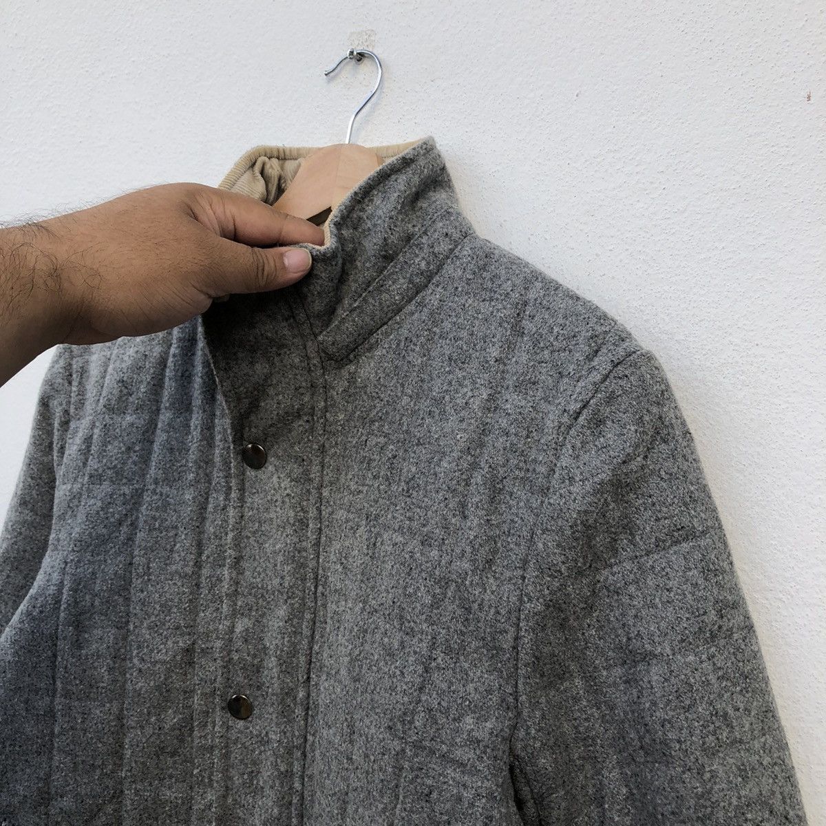 Japanese Brand QUILTED LIGHT PUFFER JACKET FINAL BASIC Size US L / EU 52-54 / 3 - 5 Thumbnail