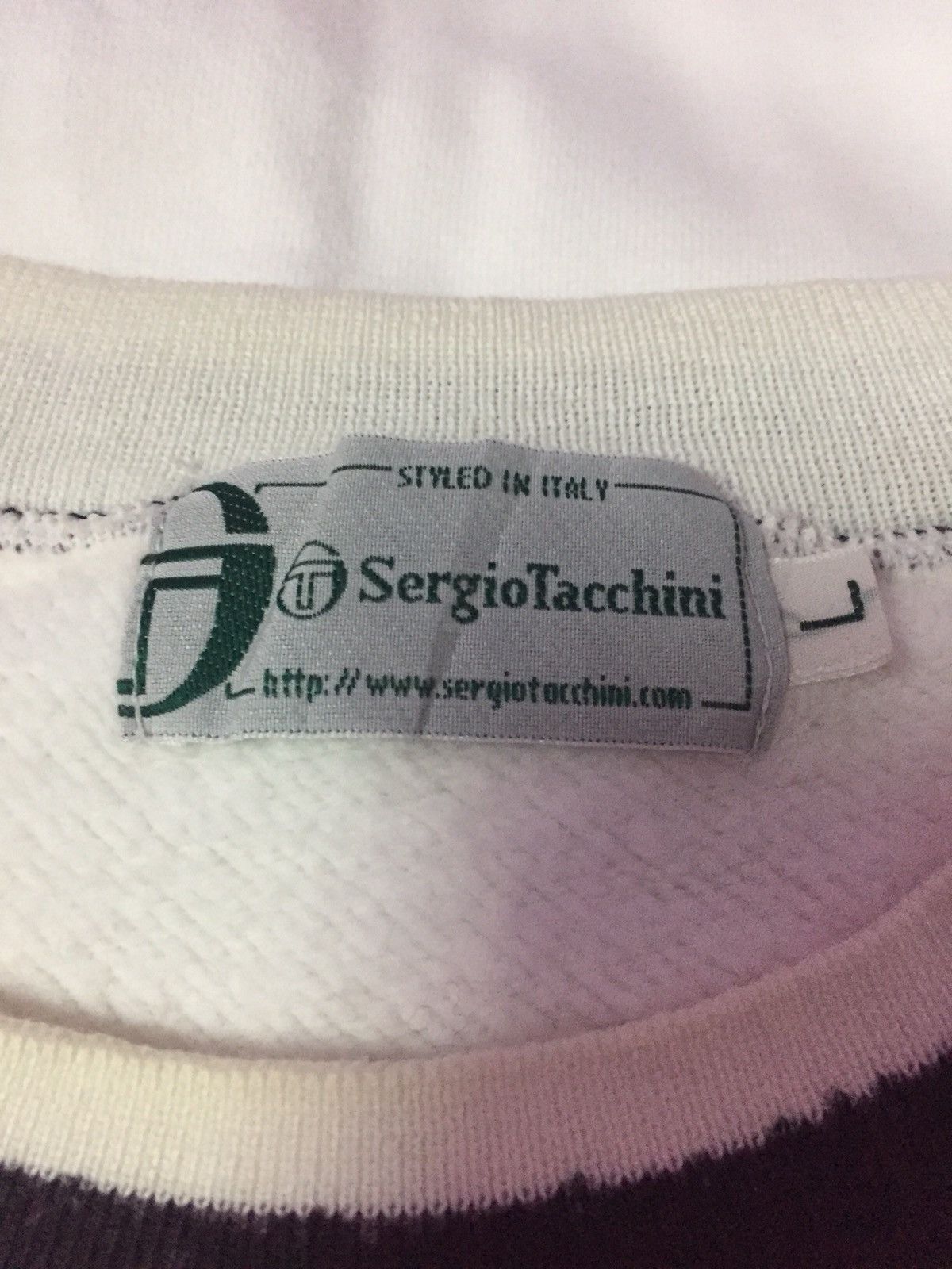 Sergio Tacchini Vintage 90s Sergio Tacchini Italy Sweatshirts Size L Size US L / EU 52-54 / 3 - 3 Thumbnail