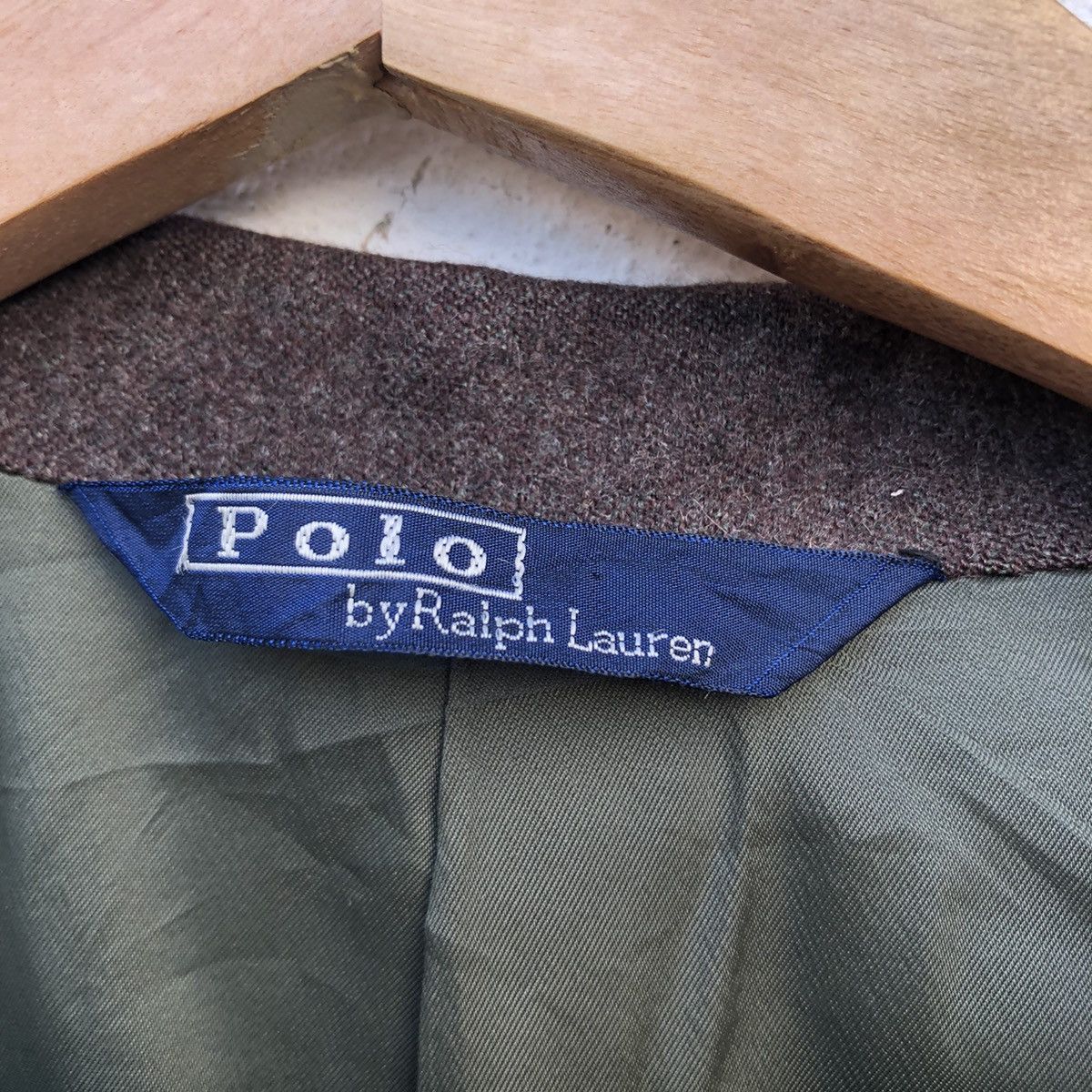 Polo Ralph Lauren DOUBLE BREAST - RICH BROWN WOOL COAT JACKET Size US M / EU 48-50 / 2 - 11 Thumbnail