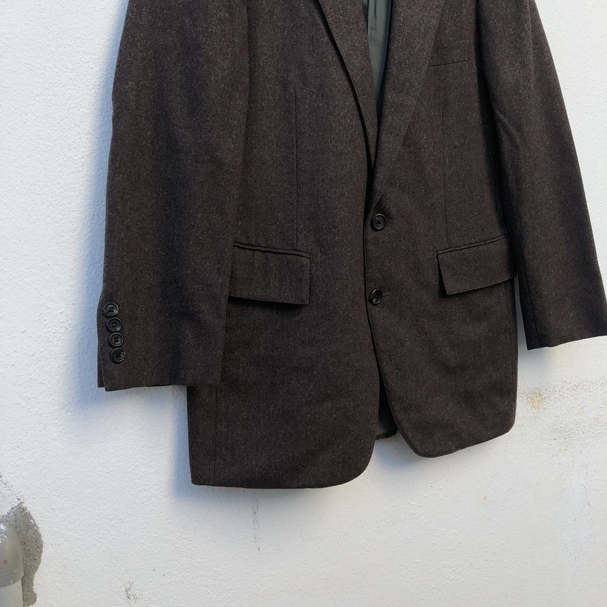 Polo Ralph Lauren DOUBLE BREAST - RICH BROWN WOOL COAT JACKET Size US M / EU 48-50 / 2 - 4 Thumbnail