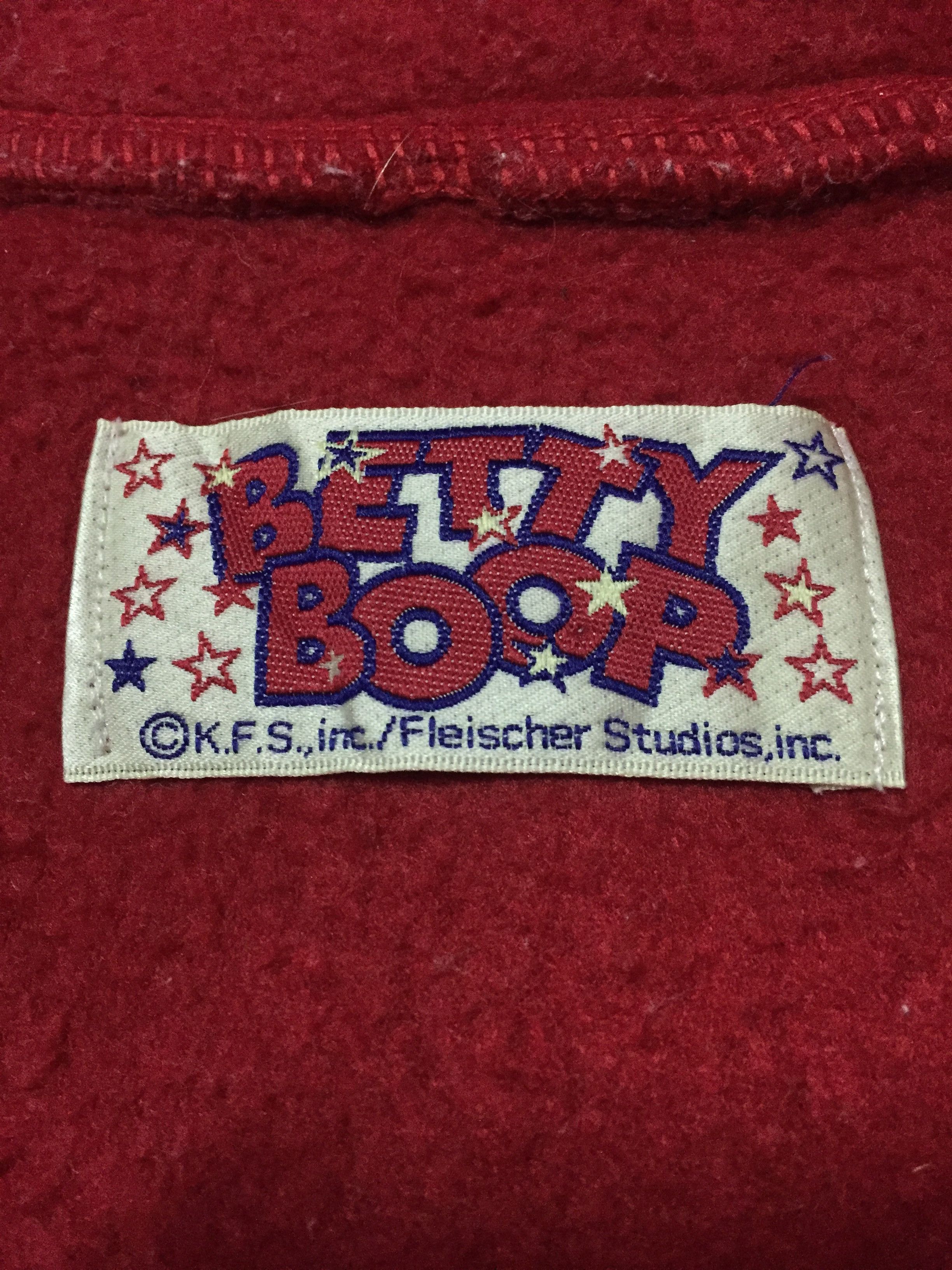 Cartoon Network Last Drop Vintage 90s Betty Boop Wool Sweatshirts Size US L / EU 52-54 / 3 - 4 Thumbnail