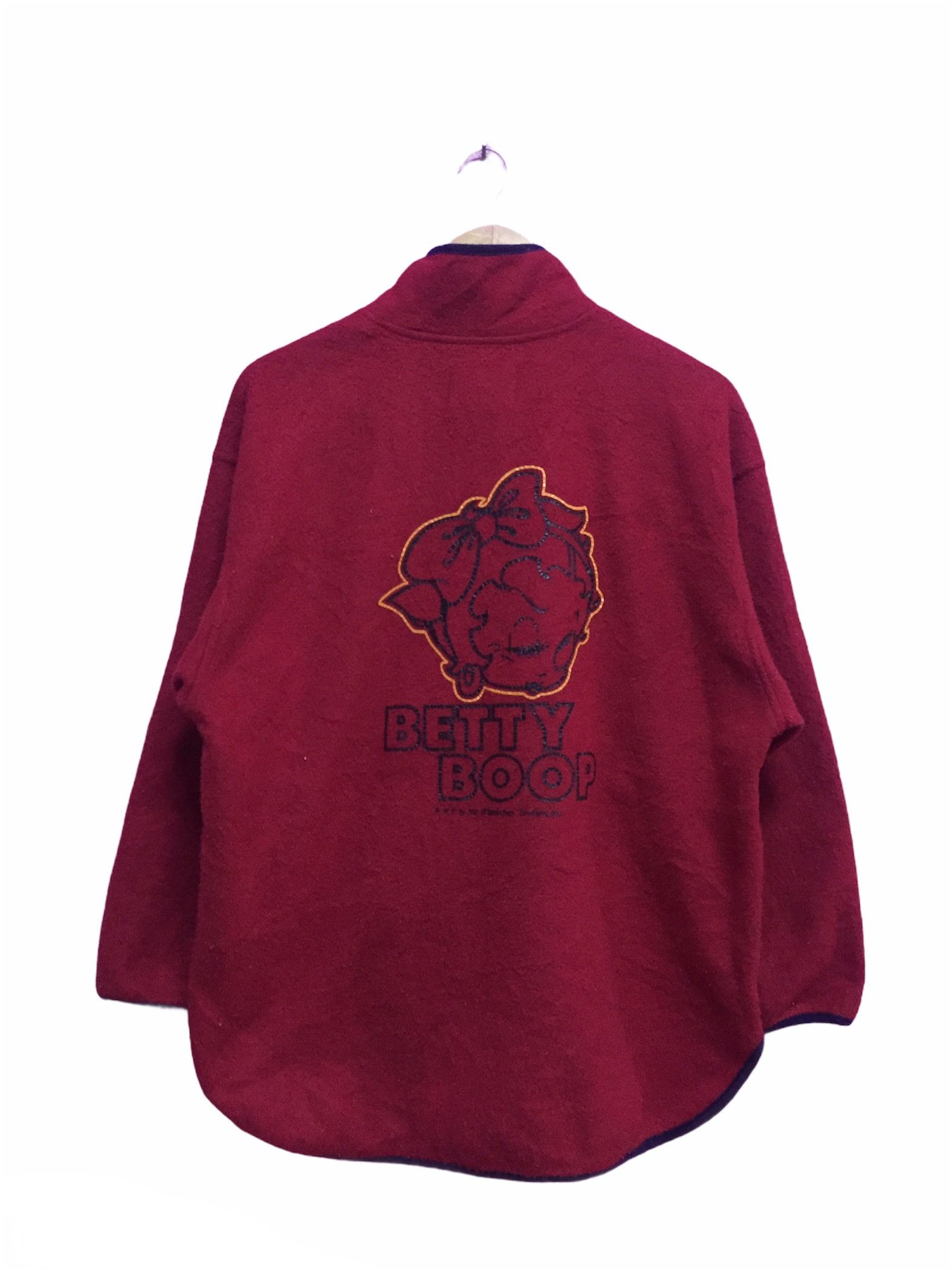 Cartoon Network Last Drop Vintage 90s Betty Boop Wool Sweatshirts Size US L / EU 52-54 / 3 - 1 Thumbnail