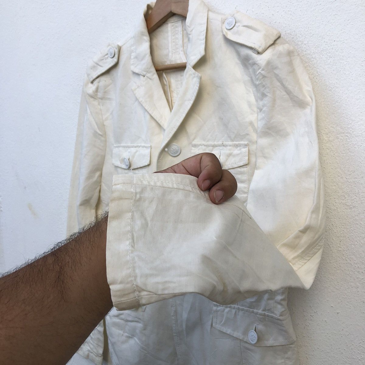 Japanese Brand RARE CARGO JACKET MULTI POCKET NO CONCEPT BUT GOOD SENSE Size US M / EU 48-50 / 2 - 6 Thumbnail