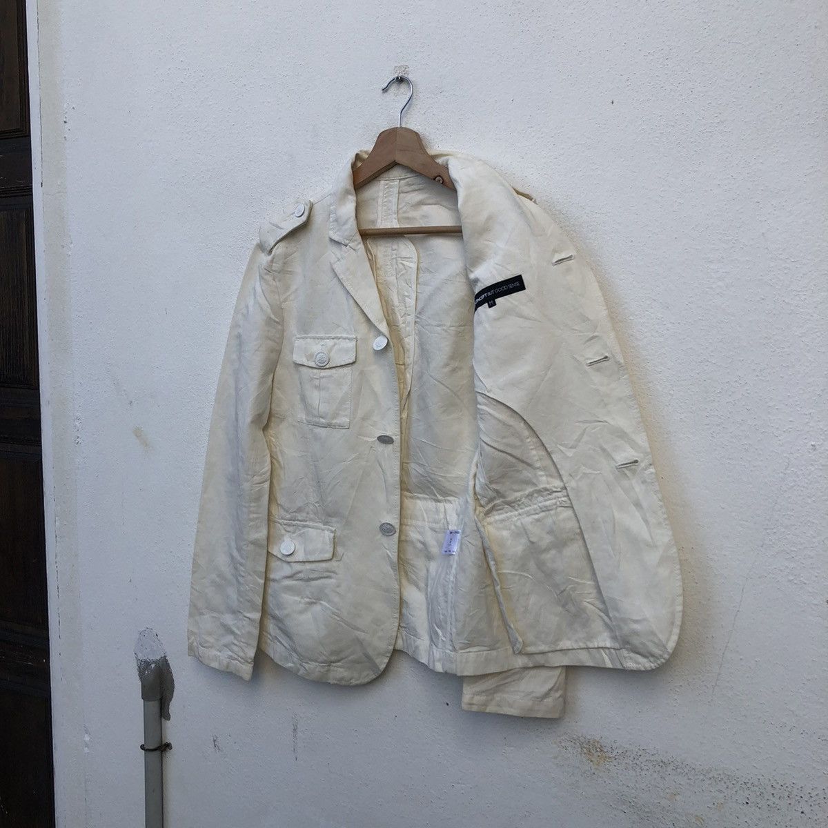 Japanese Brand RARE CARGO JACKET MULTI POCKET NO CONCEPT BUT GOOD SENSE Size US M / EU 48-50 / 2 - 12 Thumbnail