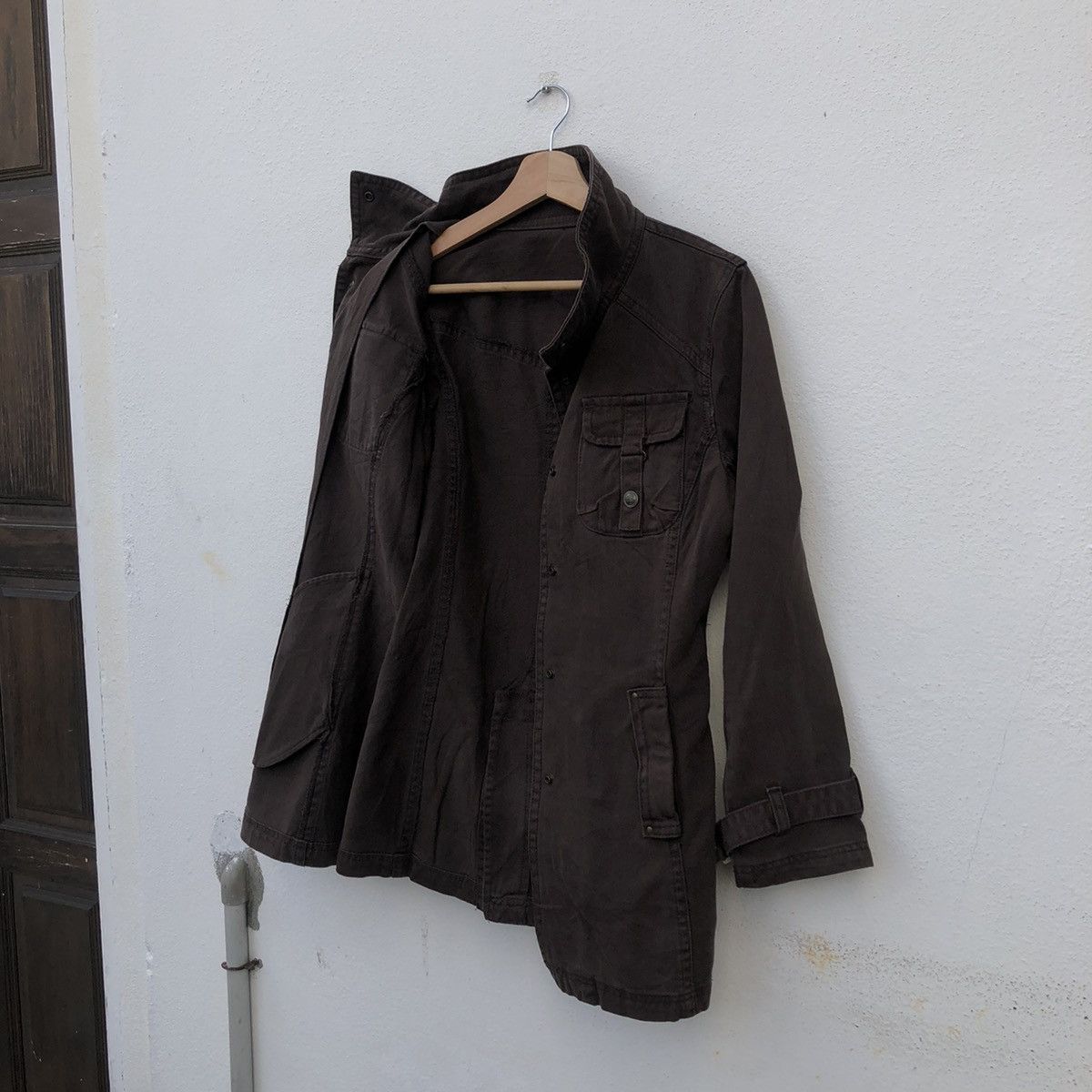Japanese Brand MULTI POCKET CARGO JACKET PARACHUTE BIKER DESIGN Size US L / EU 52-54 / 3 - 11 Thumbnail