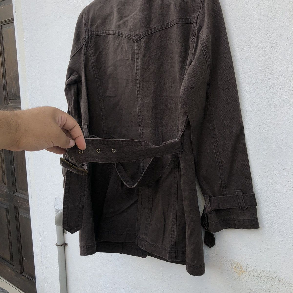 Japanese Brand MULTI POCKET CARGO JACKET PARACHUTE BIKER DESIGN Size US L / EU 52-54 / 3 - 9 Thumbnail