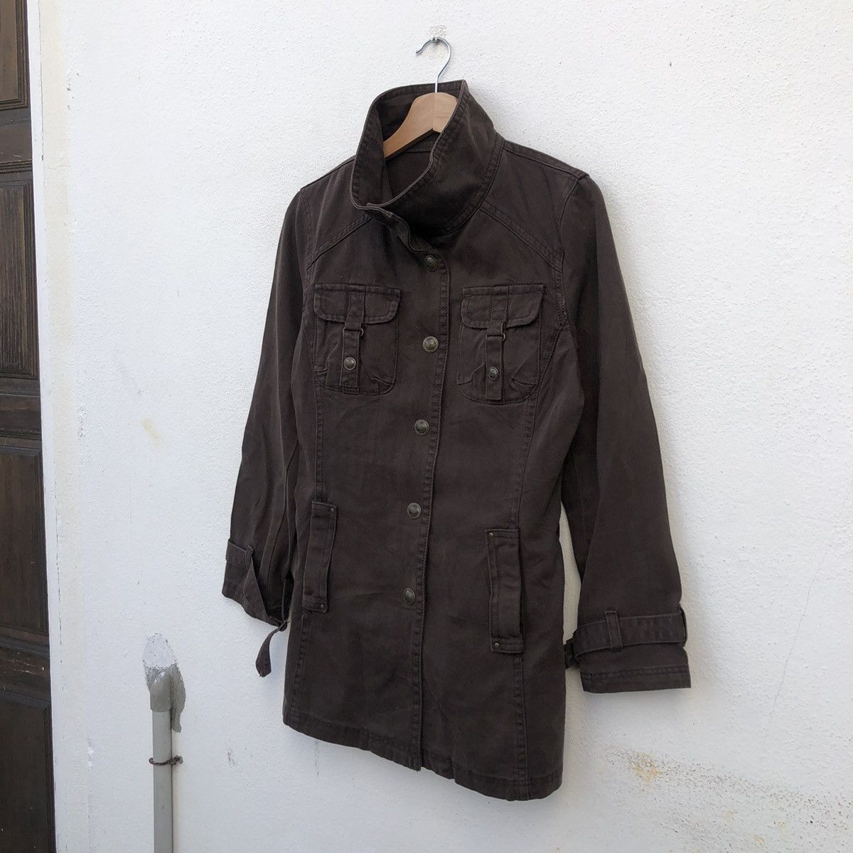 Japanese Brand MULTI POCKET CARGO JACKET PARACHUTE BIKER DESIGN Size US L / EU 52-54 / 3 - 2 Thumbnail