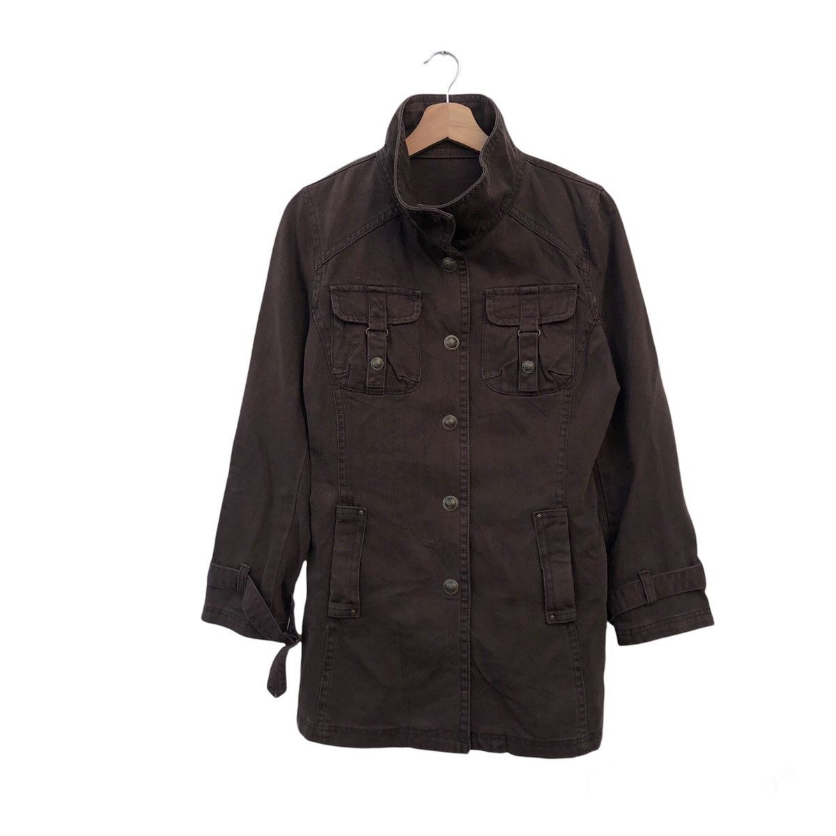 Japanese Brand MULTI POCKET CARGO JACKET PARACHUTE BIKER DESIGN Size US L / EU 52-54 / 3 - 1 Thumbnail