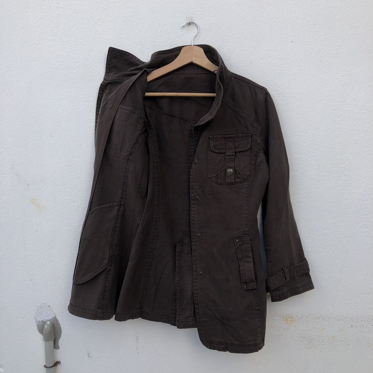 Japanese Brand MULTI POCKET CARGO JACKET PARACHUTE BIKER DESIGN Size US L / EU 52-54 / 3 - 10 Thumbnail