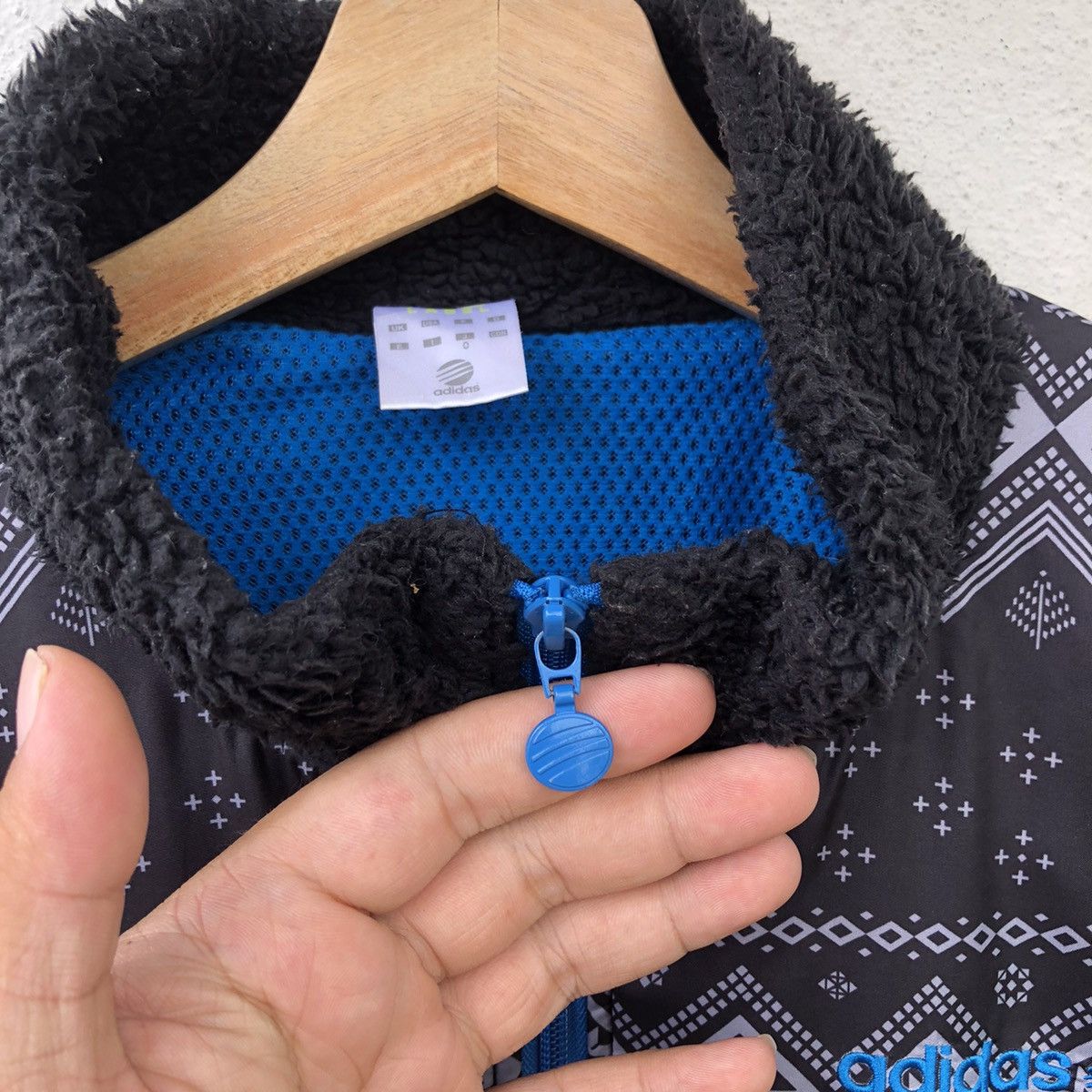 Adidas ADIDAS NEO FLEECE JACKET NAVAJO DESIGN Size US M / EU 48-50 / 2 - 5 Thumbnail