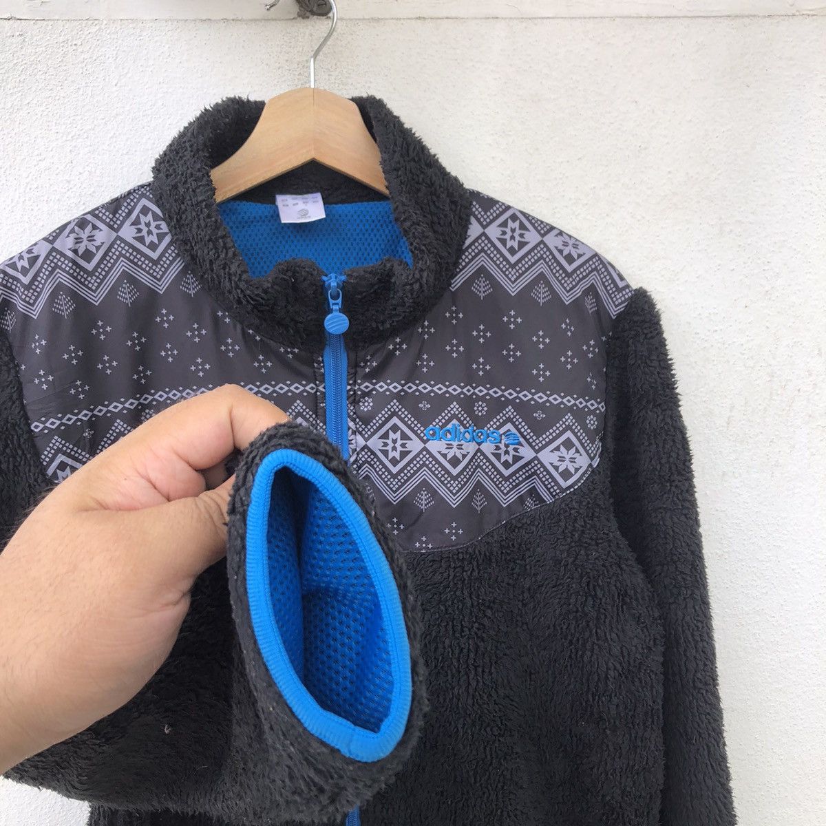 Adidas ADIDAS NEO FLEECE JACKET NAVAJO DESIGN Size US M / EU 48-50 / 2 - 4 Thumbnail