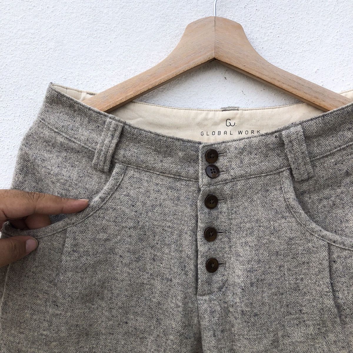Global Work KAPITAL JAPAN INSPIRED SHORT PANTS GLOBAL WORK NICE DESIGN Size US 30 / EU 46 - 6 Thumbnail