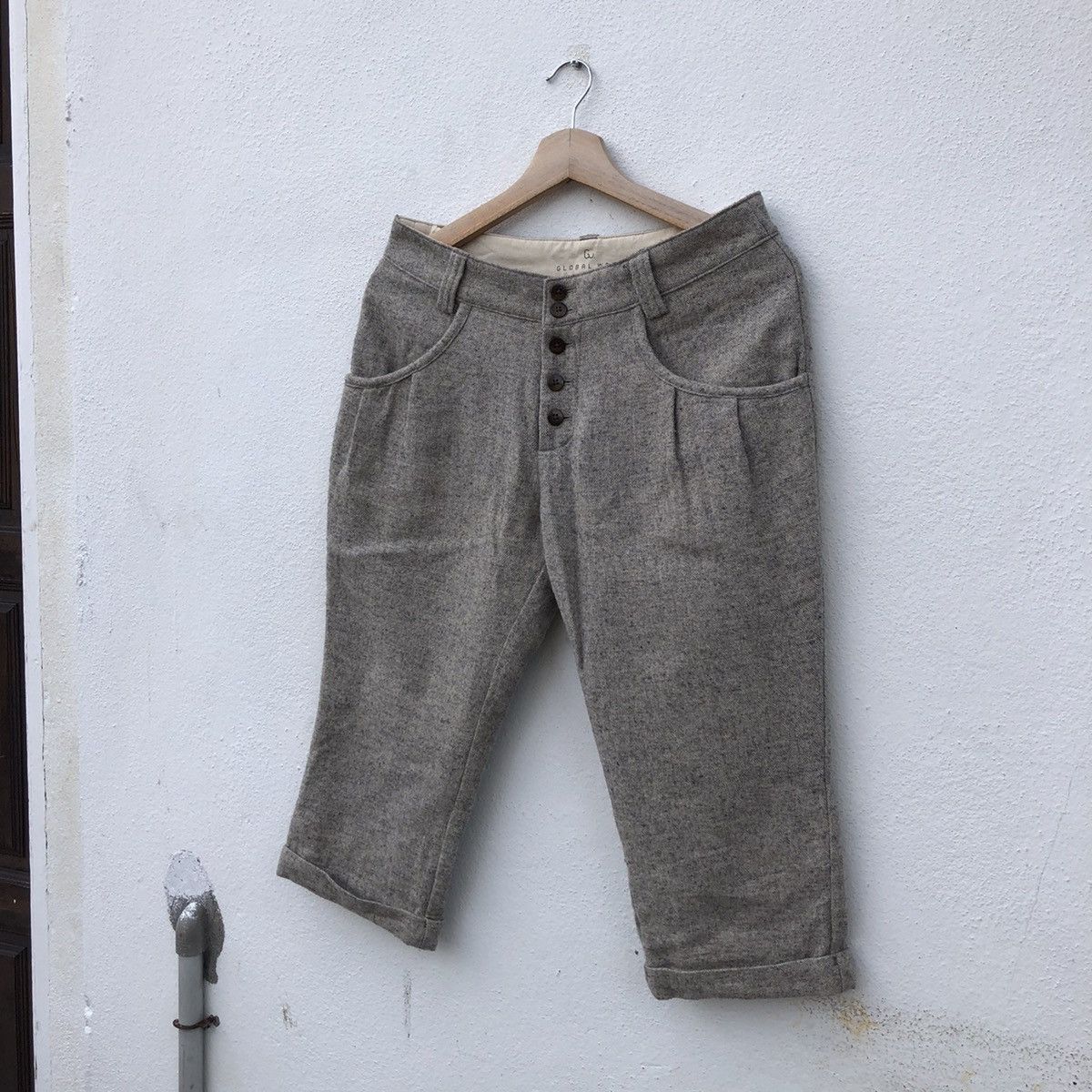 Global Work KAPITAL JAPAN INSPIRED SHORT PANTS GLOBAL WORK NICE DESIGN Size US 30 / EU 46 - 2 Thumbnail
