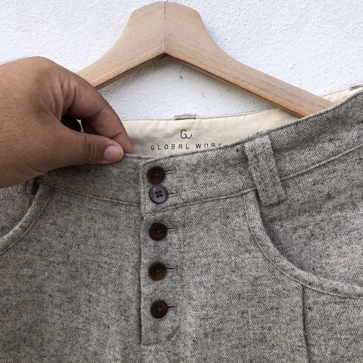 Global Work KAPITAL JAPAN INSPIRED SHORT PANTS GLOBAL WORK NICE DESIGN Size US 30 / EU 46 - 7 Thumbnail