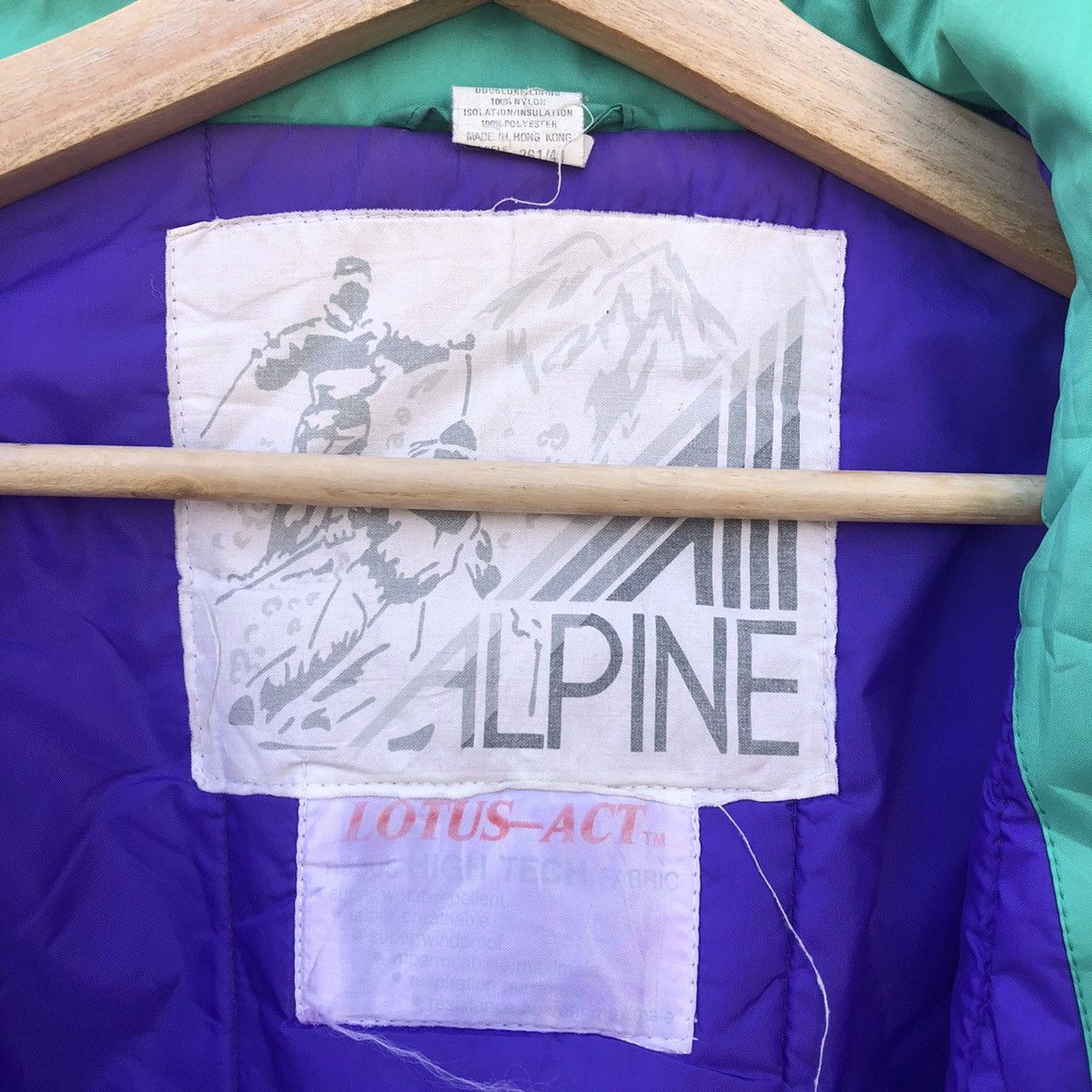 Japanese Brand VINTAGE ALPINE TECHNICAL SKIWEAR RARE COLOUR Size US M / EU 48-50 / 2 - 15 Thumbnail