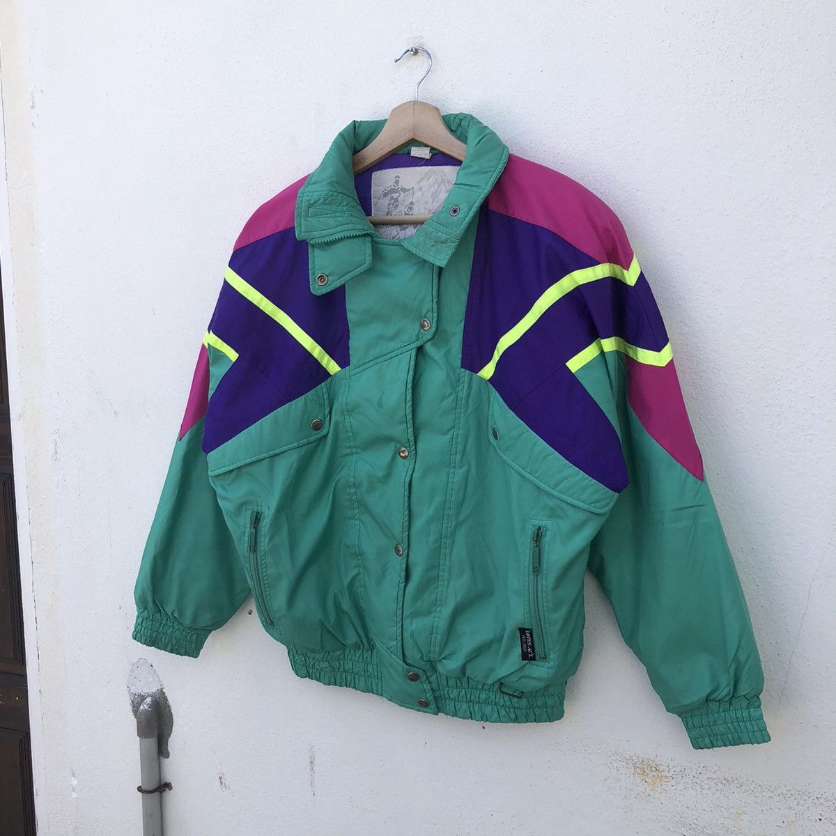 Japanese Brand VINTAGE ALPINE TECHNICAL SKIWEAR RARE COLOUR Size US M / EU 48-50 / 2 - 2 Thumbnail