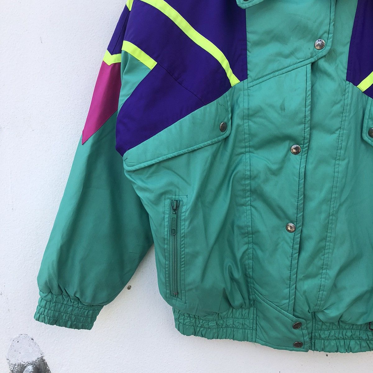 Japanese Brand VINTAGE ALPINE TECHNICAL SKIWEAR RARE COLOUR Size US M / EU 48-50 / 2 - 3 Thumbnail