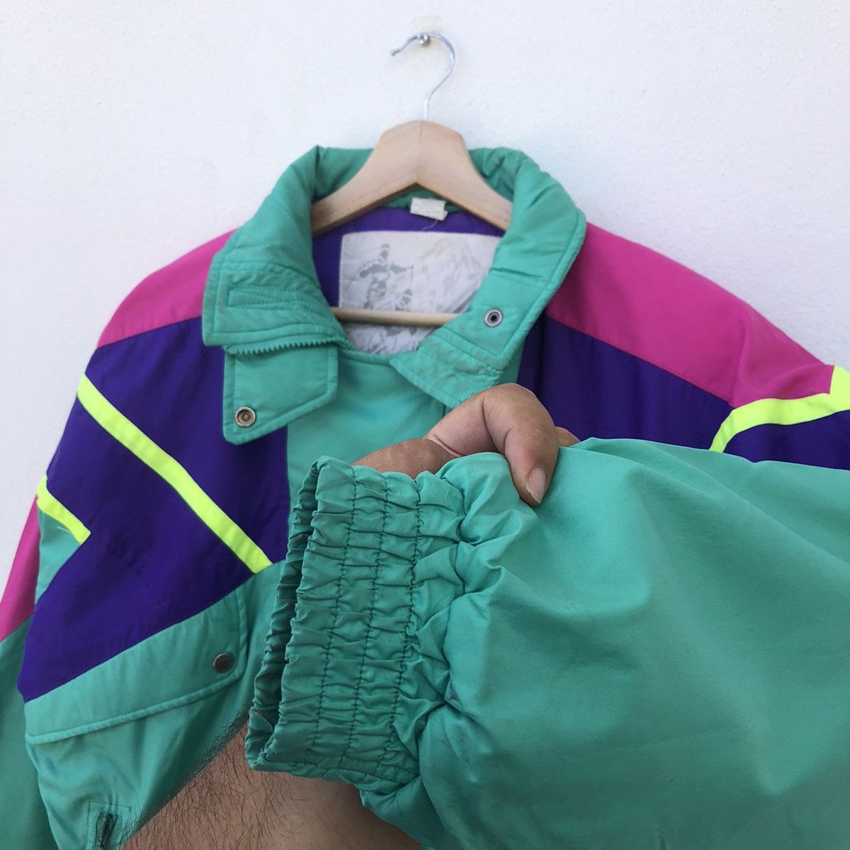 Japanese Brand VINTAGE ALPINE TECHNICAL SKIWEAR RARE COLOUR Size US M / EU 48-50 / 2 - 8 Thumbnail