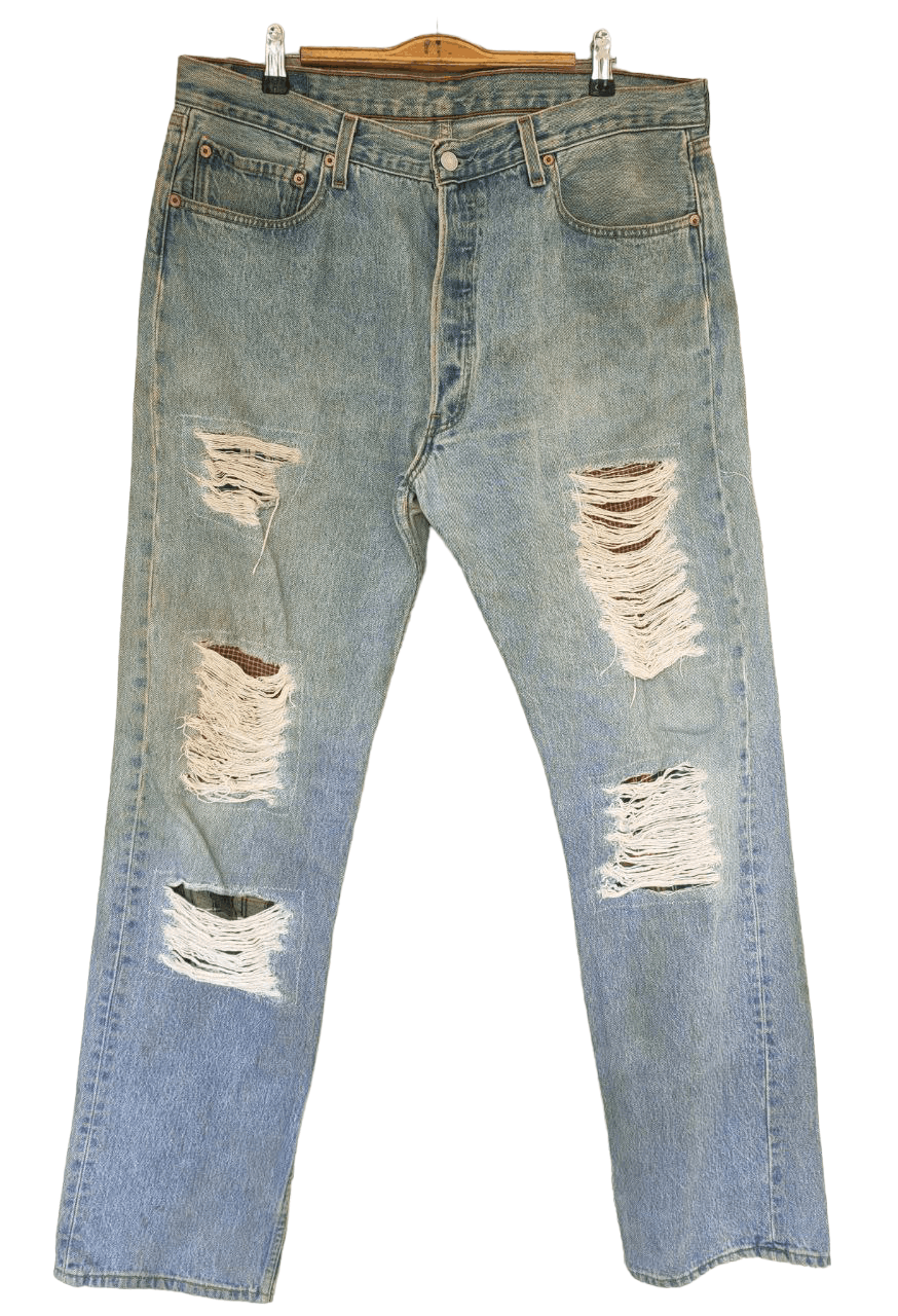 Levi's Vintage Clothing 90s Vintage Levis 501, Made in USA Size US 38 / EU 54 - 1 Thumbnail