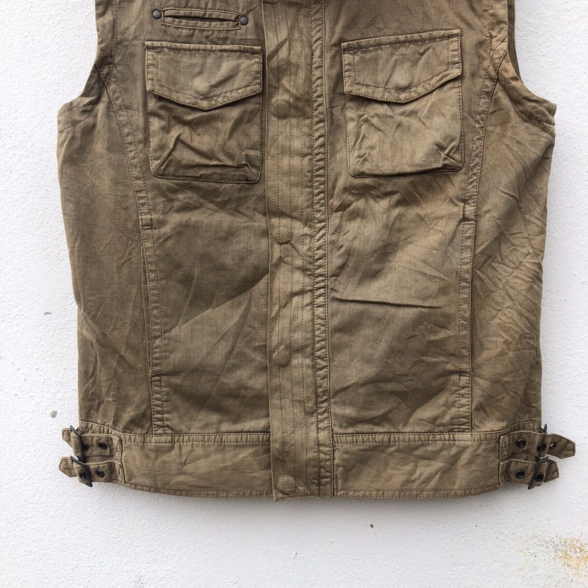 Japanese Brand TANK TOP SLEEVELESS PARACHUTE ICCA MILITARY COLLECTIONS Size US M / EU 48-50 / 2 - 4 Thumbnail