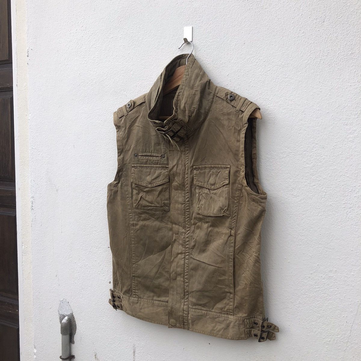 Japanese Brand TANK TOP SLEEVELESS PARACHUTE ICCA MILITARY COLLECTIONS Size US M / EU 48-50 / 2 - 2 Thumbnail