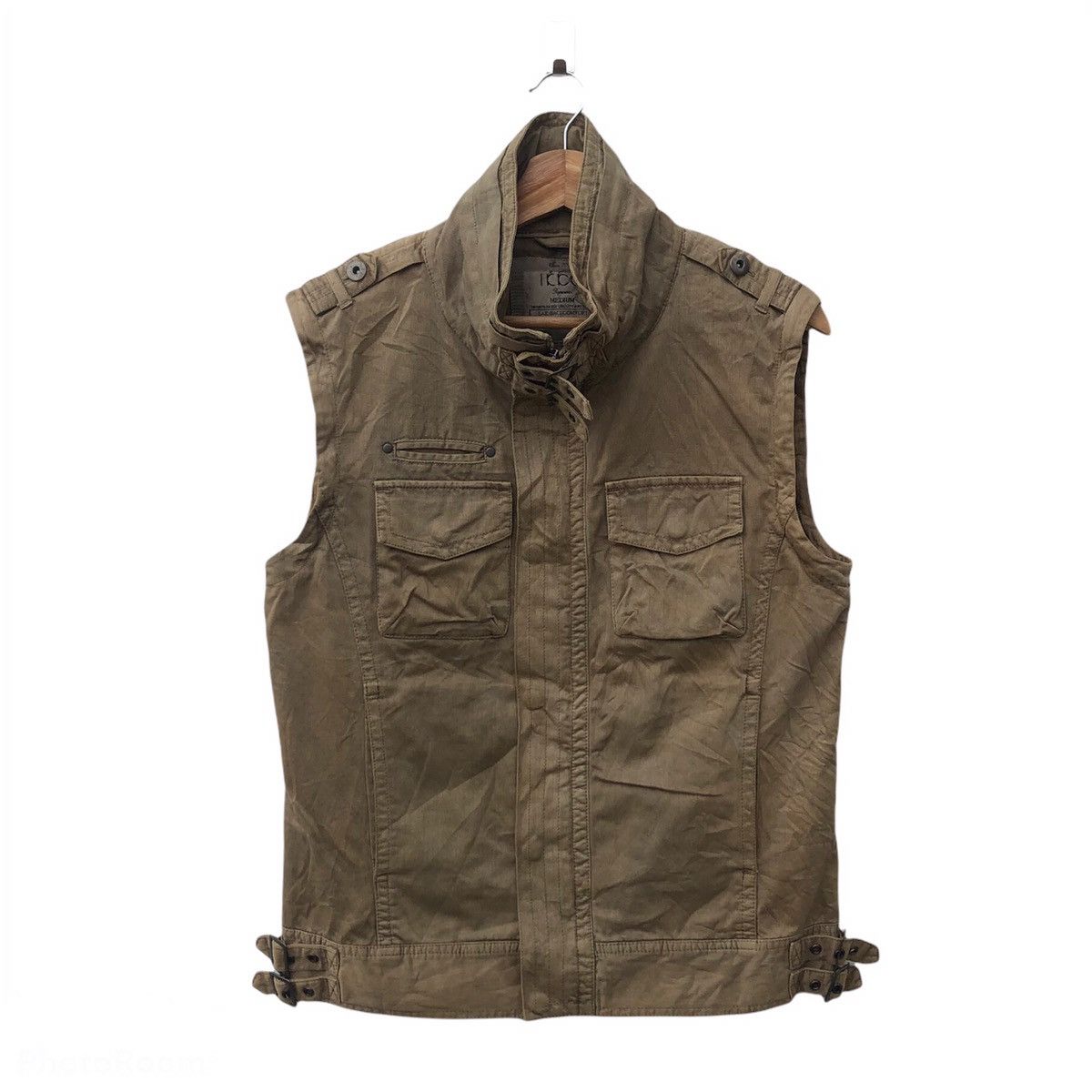 Japanese Brand TANK TOP SLEEVELESS PARACHUTE ICCA MILITARY COLLECTIONS Size US M / EU 48-50 / 2 - 1 Thumbnail