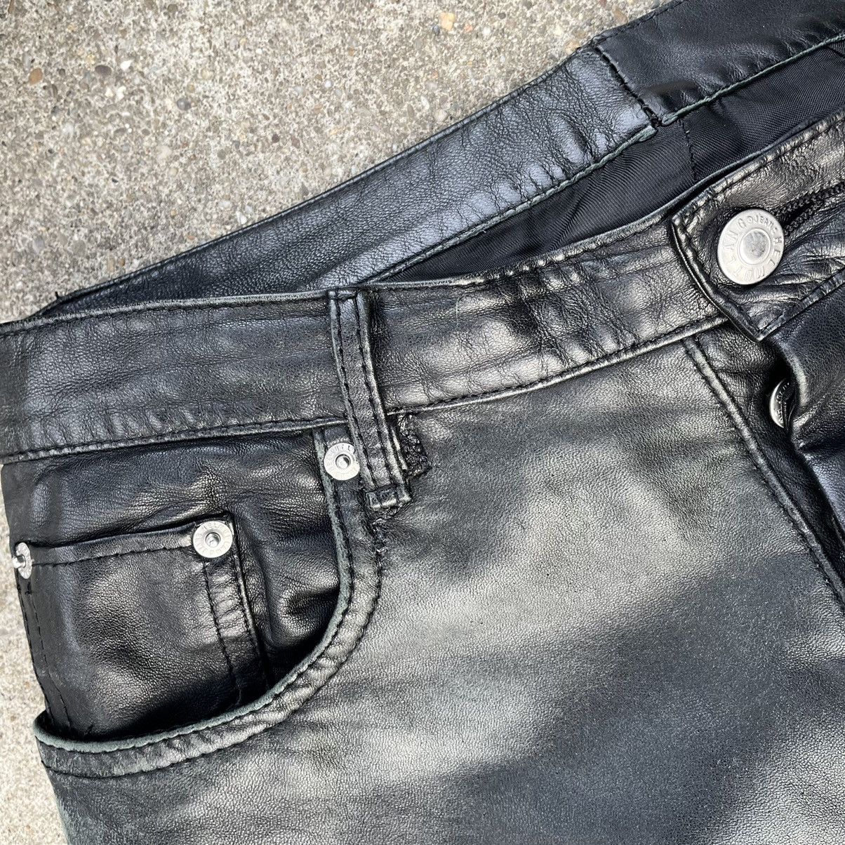 Helmut Lang 1998 Calf Leather Pants Size US 28 / EU 44 - 7 Thumbnail