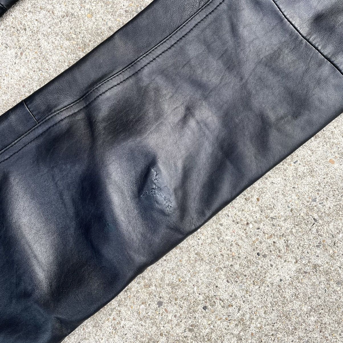 Helmut Lang 1998 Calf Leather Pants Size US 28 / EU 44 - 6 Thumbnail