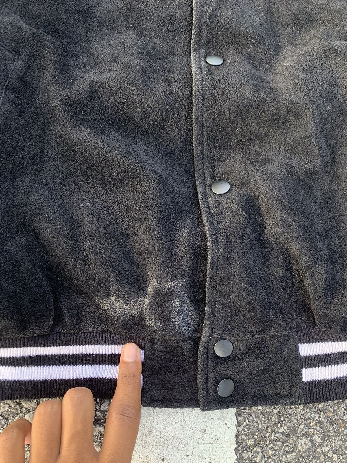 Vintage 🐲Vtg THRASHED COOKIE HOUSE EMBROIDERY DRAGON VARSITY JACKET Size US M / EU 48-50 / 2 - 8 Thumbnail