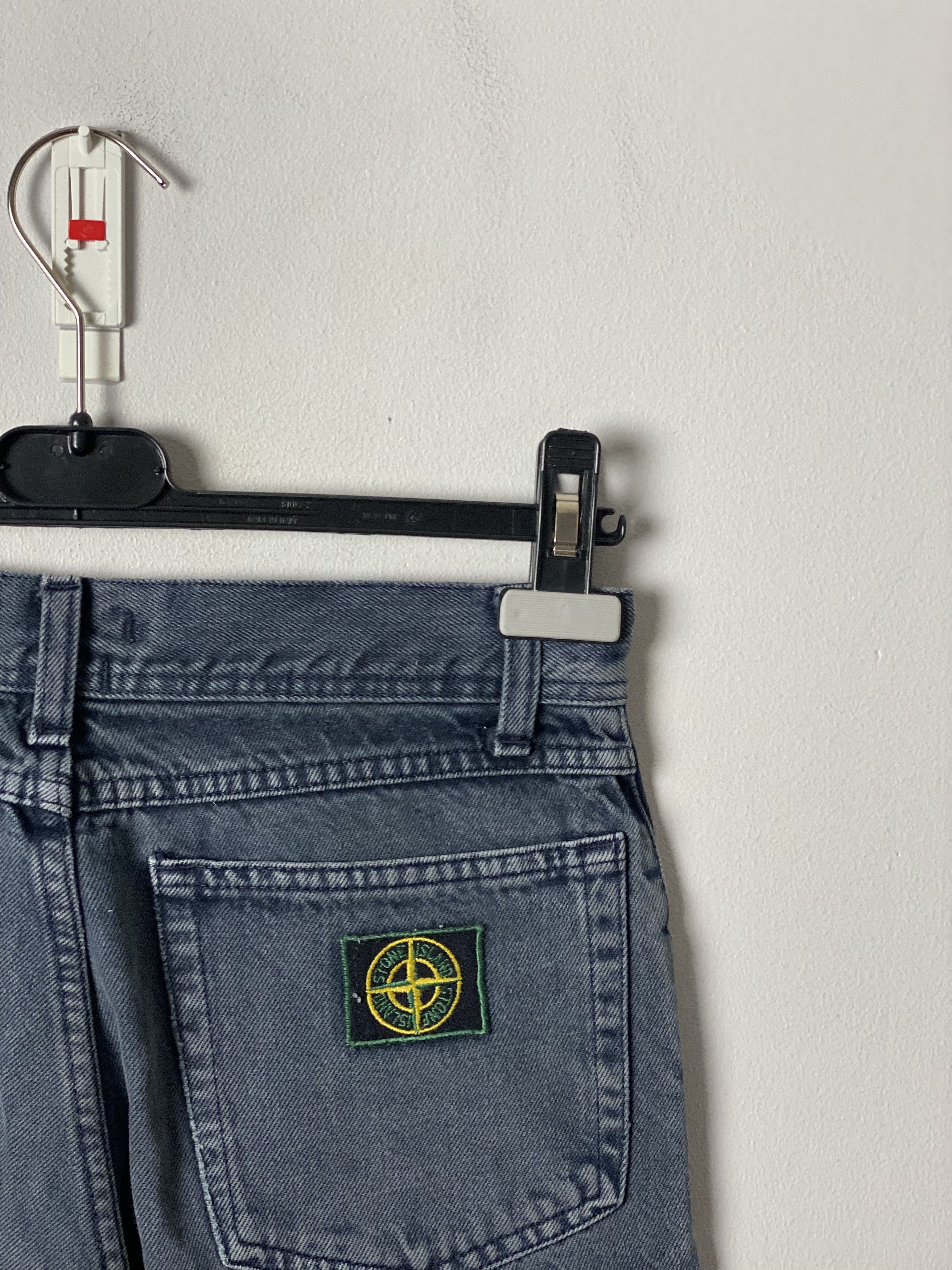 Stone Island Stone Island vintage 80s 90s denim jeans pants patch logo Size US 28 / EU 44 - 4 Thumbnail