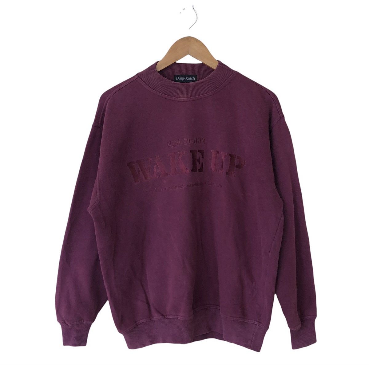 Japanese Brand VINTAGE BIG LOGO SWEATSHIRT WAKE UP DANY KUTCH Size US M / EU 48-50 / 2 - 1 Thumbnail