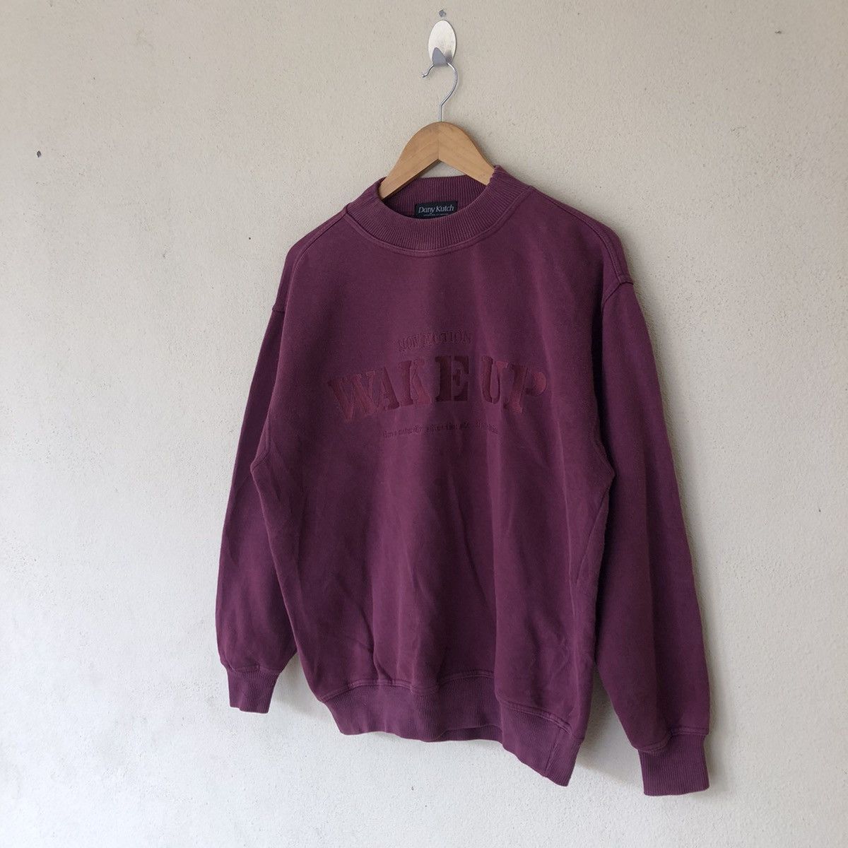 Japanese Brand VINTAGE BIG LOGO SWEATSHIRT WAKE UP DANY KUTCH Size US M / EU 48-50 / 2 - 2 Thumbnail