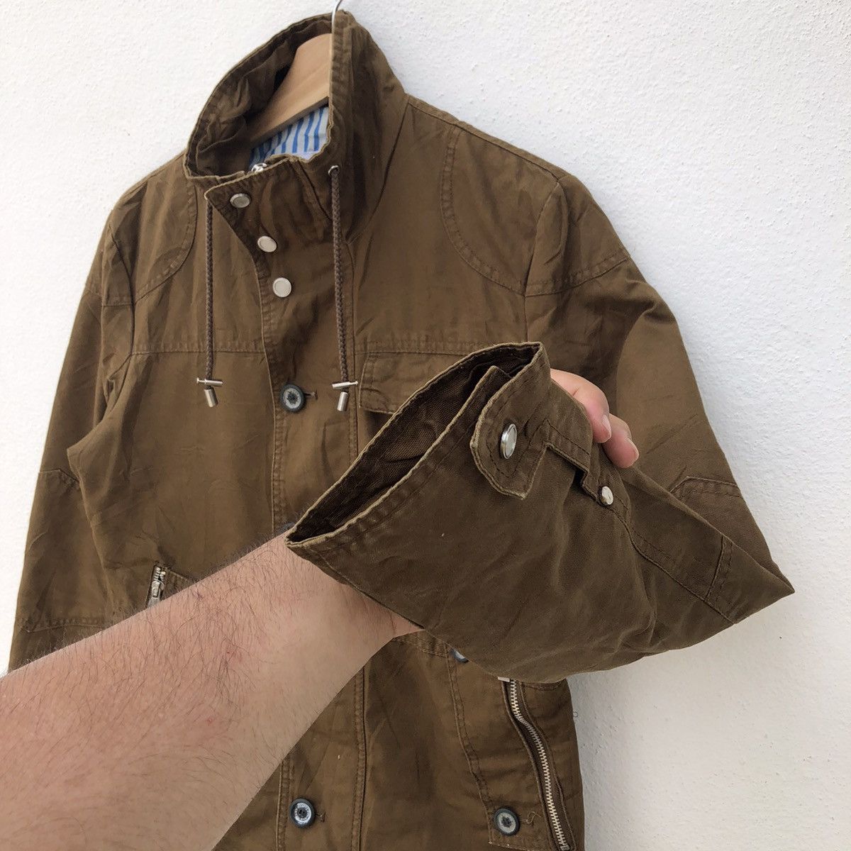 Zara MULTI POCKET PARACHUTE BIKER JACKET ZARA MAN Size US M / EU 48-50 / 2 - 5 Thumbnail