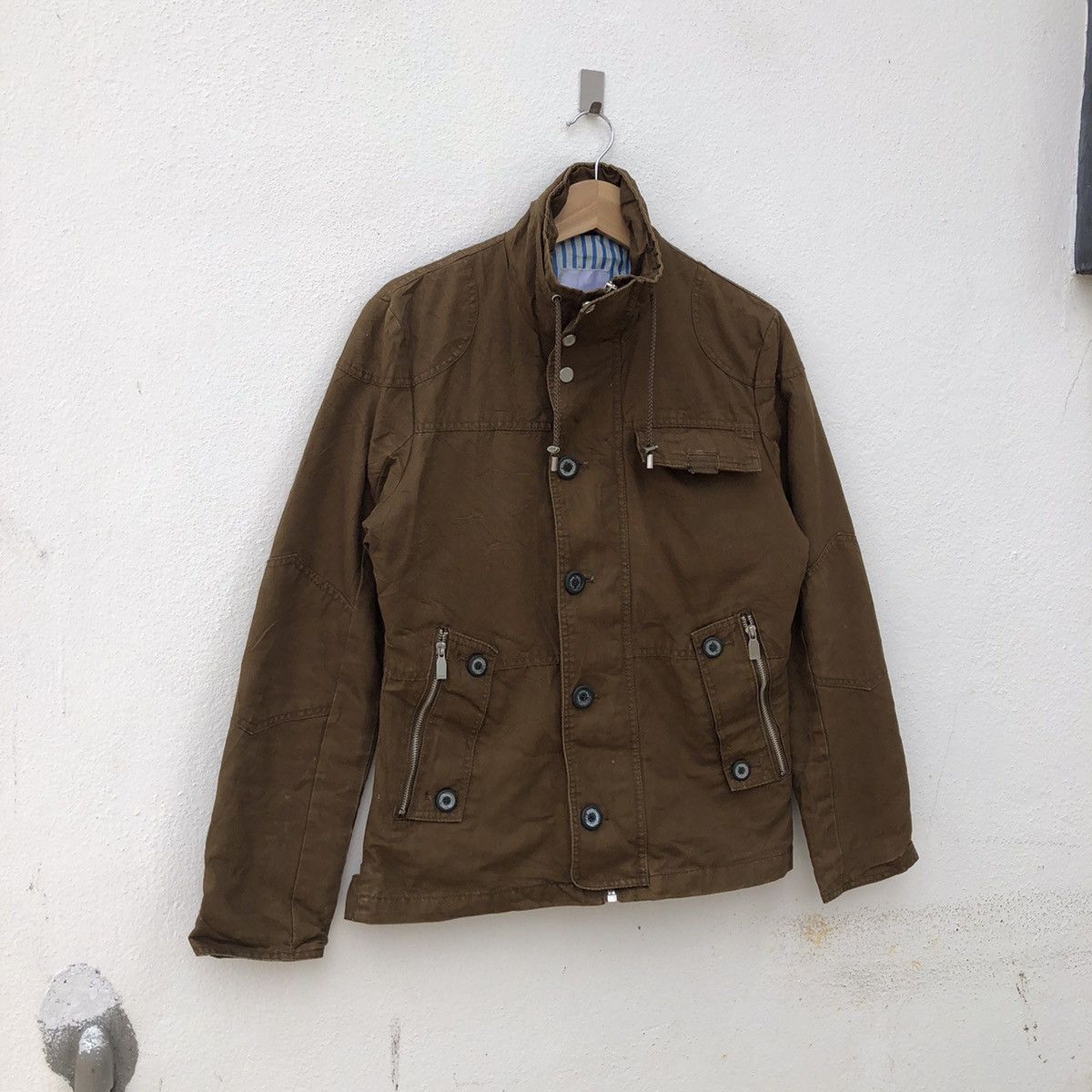 Zara MULTI POCKET PARACHUTE BIKER JACKET ZARA MAN Size US M / EU 48-50 / 2 - 2 Thumbnail