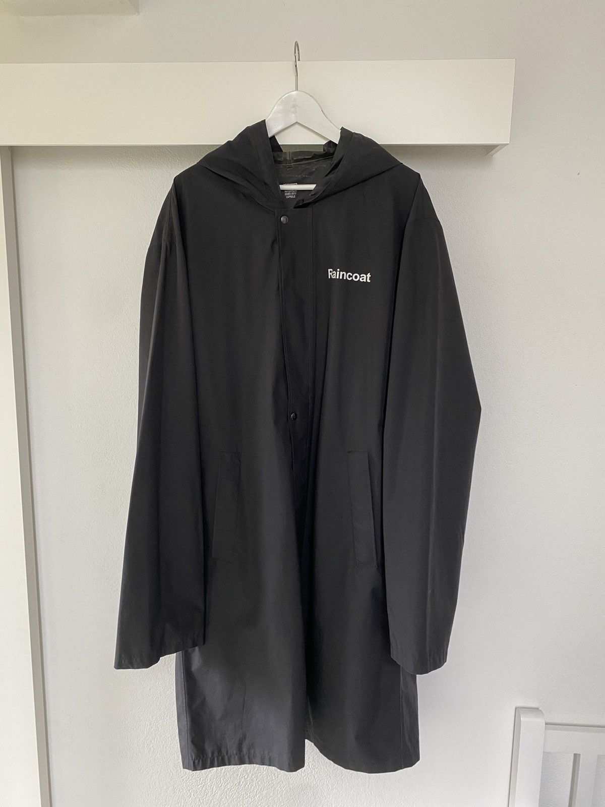 Vetements VETEMENTS “definition” raincoat Grailed