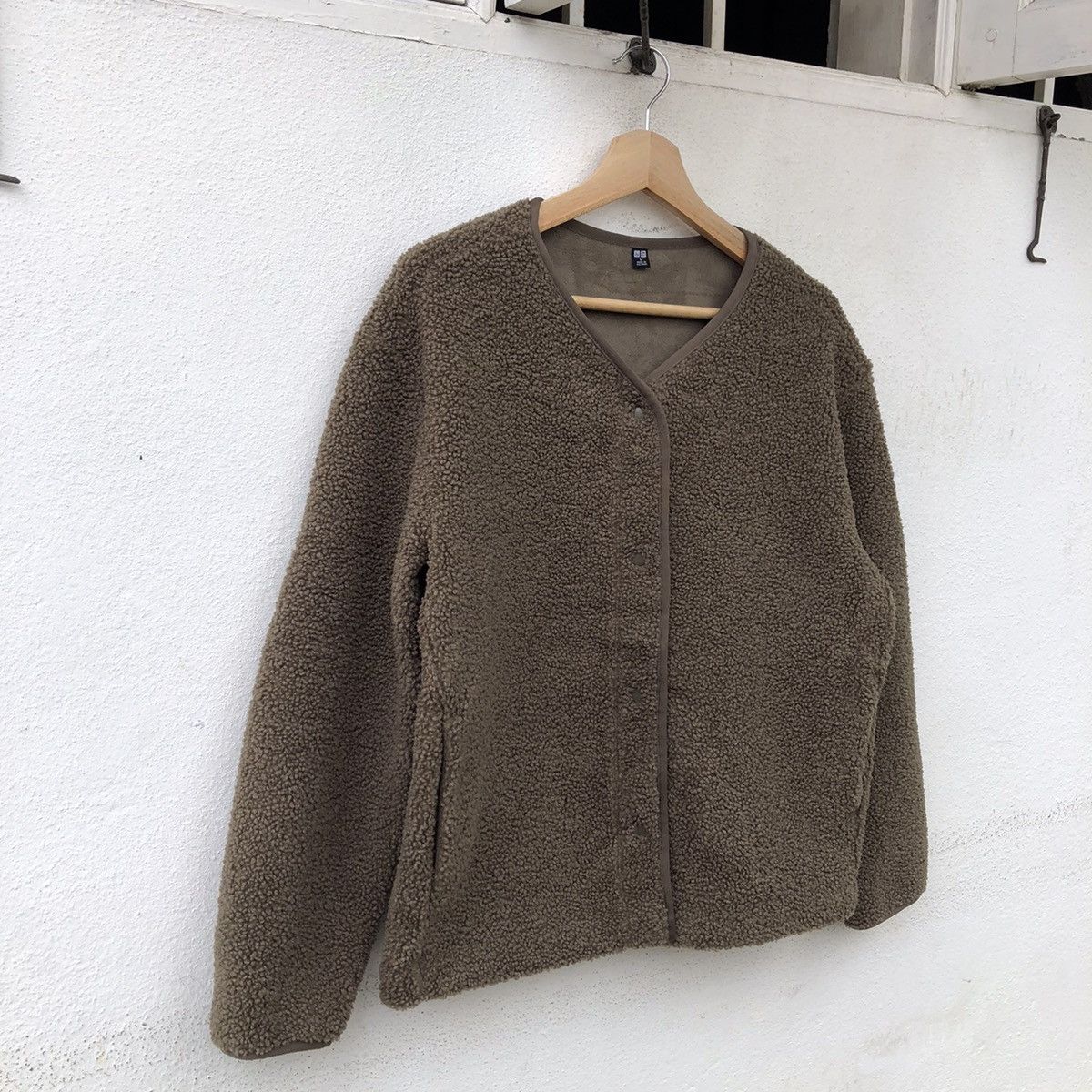 Japanese Brand FLEECE JACKET UNIQLO MILITARY COLLECTIONS DESIGN Size US L / EU 52-54 / 3 - 3 Thumbnail