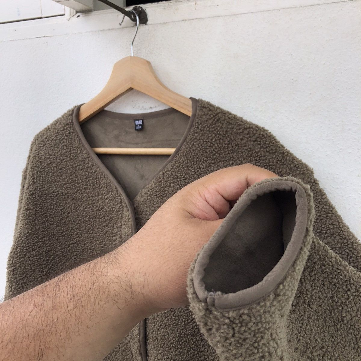Japanese Brand FLEECE JACKET UNIQLO MILITARY COLLECTIONS DESIGN Size US L / EU 52-54 / 3 - 4 Thumbnail