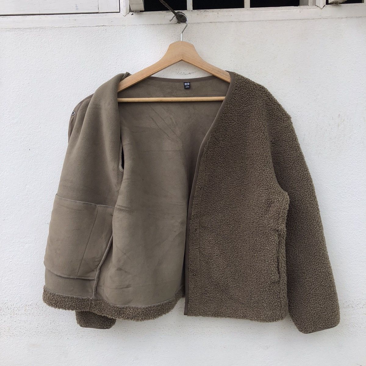 Japanese Brand FLEECE JACKET UNIQLO MILITARY COLLECTIONS DESIGN Size US L / EU 52-54 / 3 - 7 Thumbnail