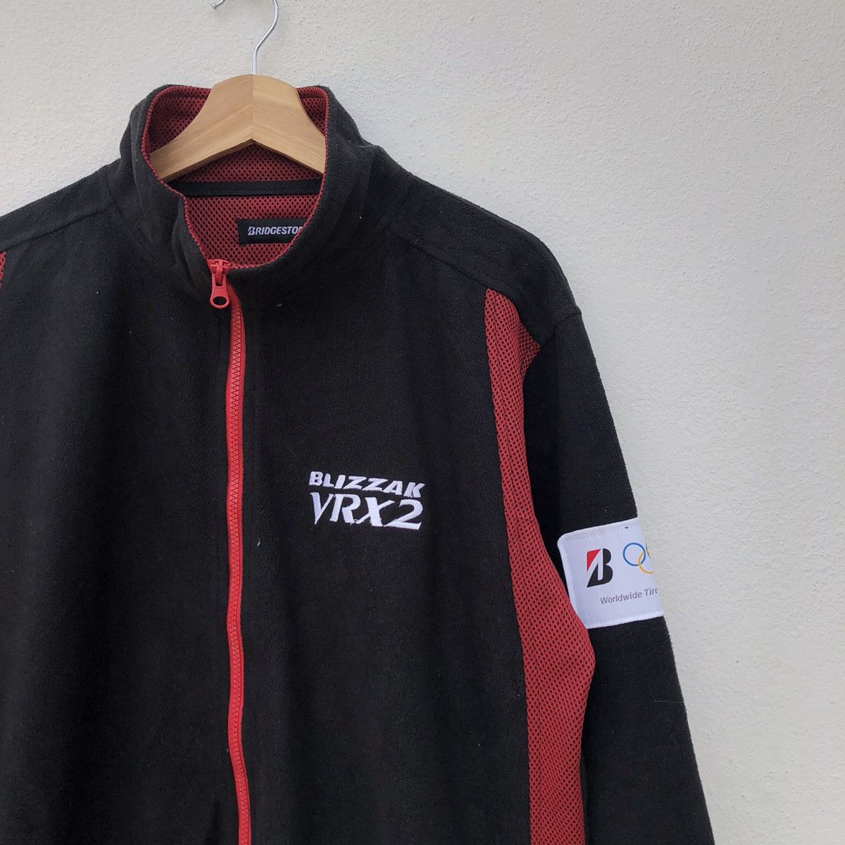 Japanese Brand BRIDGEESTONE BLIZZAK VRX2 ZIPPER JACKET OLYMPIC Size US M / EU 48-50 / 2 - 3 Thumbnail